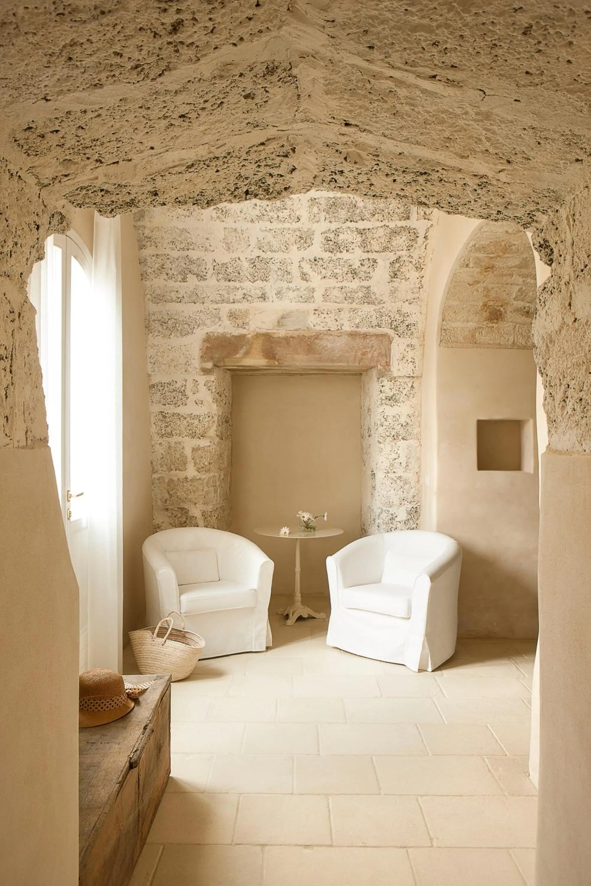 Decorative detail in Critabianca - Masseria in Salento
