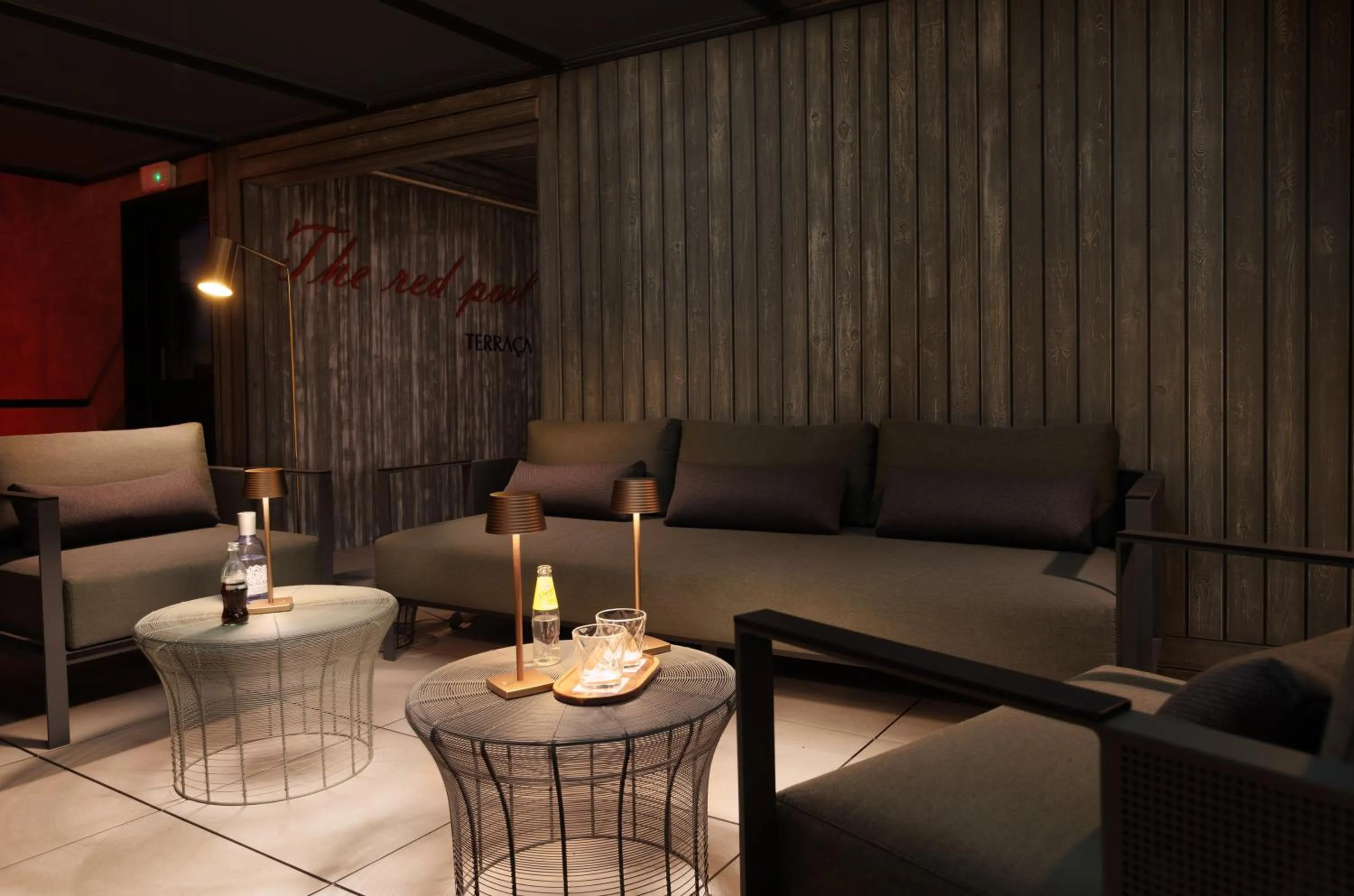 Seating area in Hotel La Pau