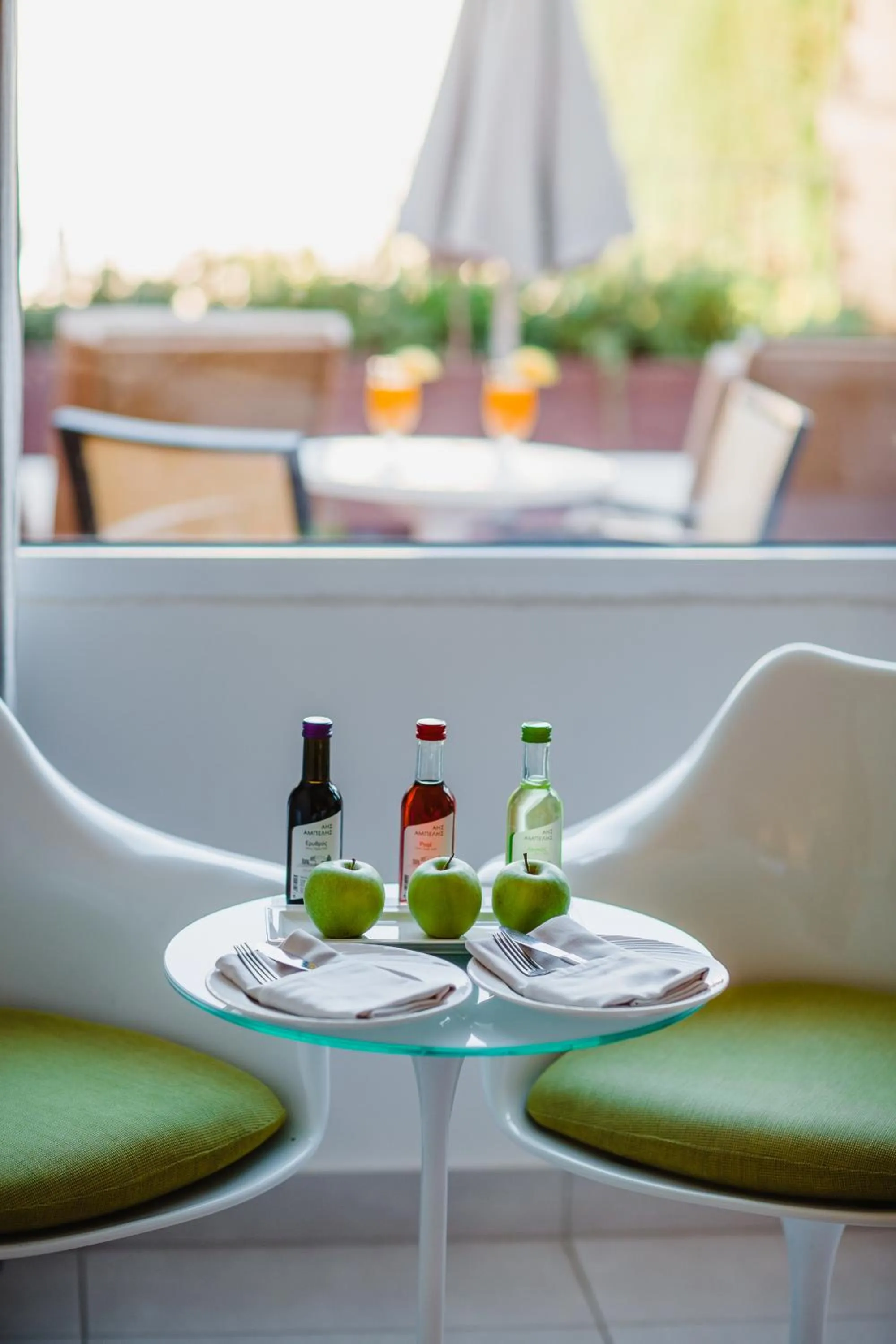 Seating area in Napa Plaza Hotel (Adults Only)