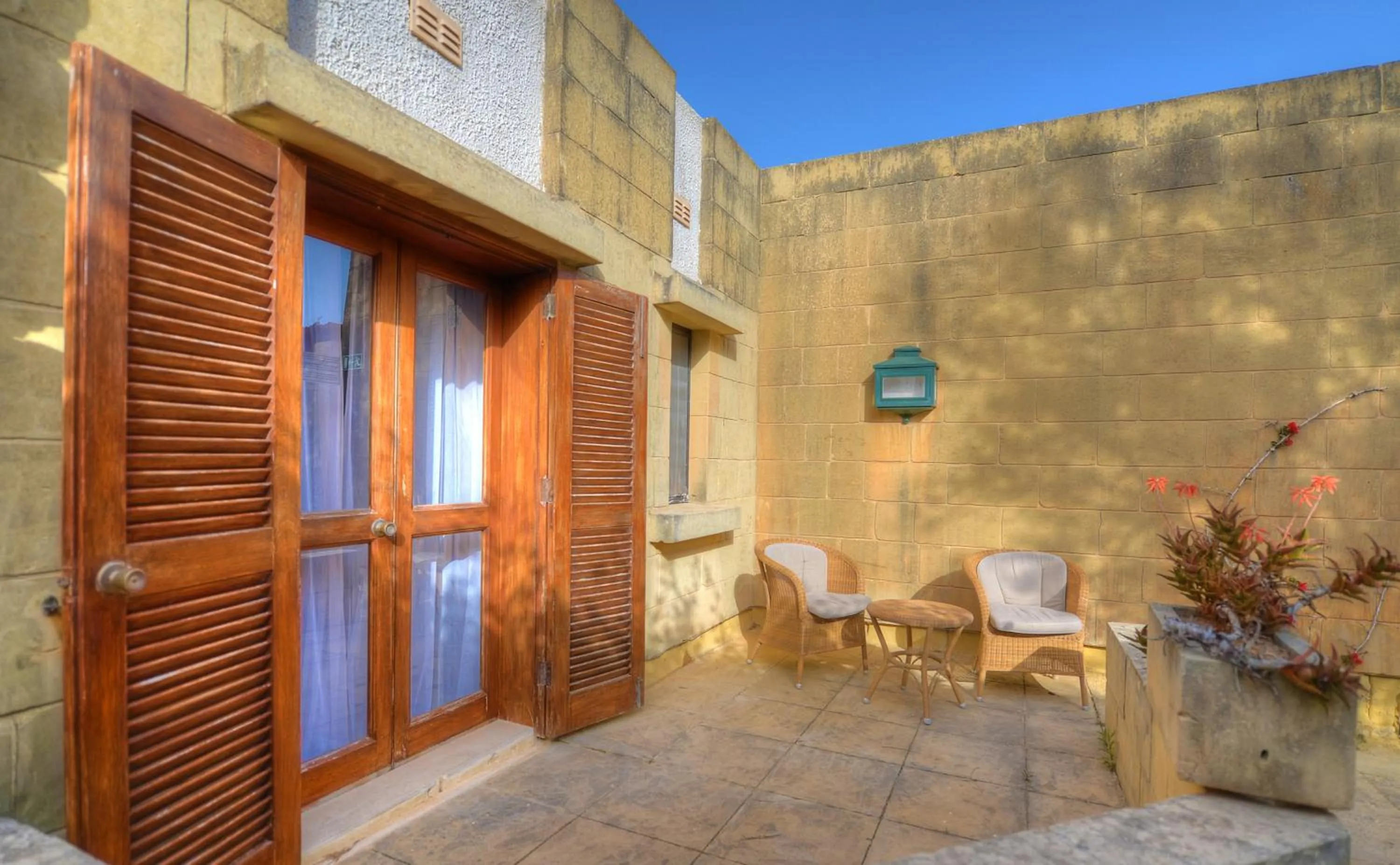 Patio in Hotel Ta' Cenc & Spa