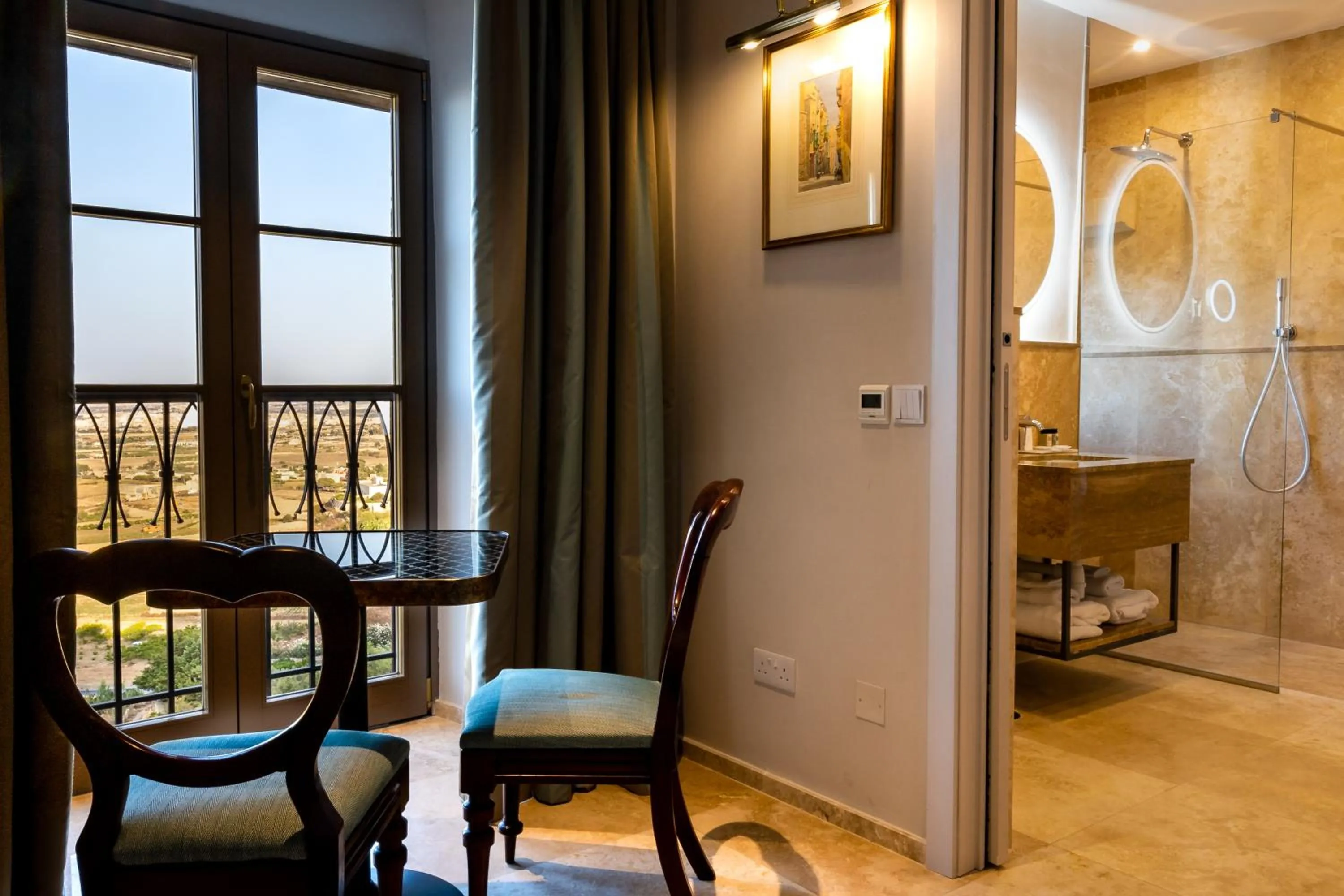 Seating area in The Xara Palace Relais & Chateaux