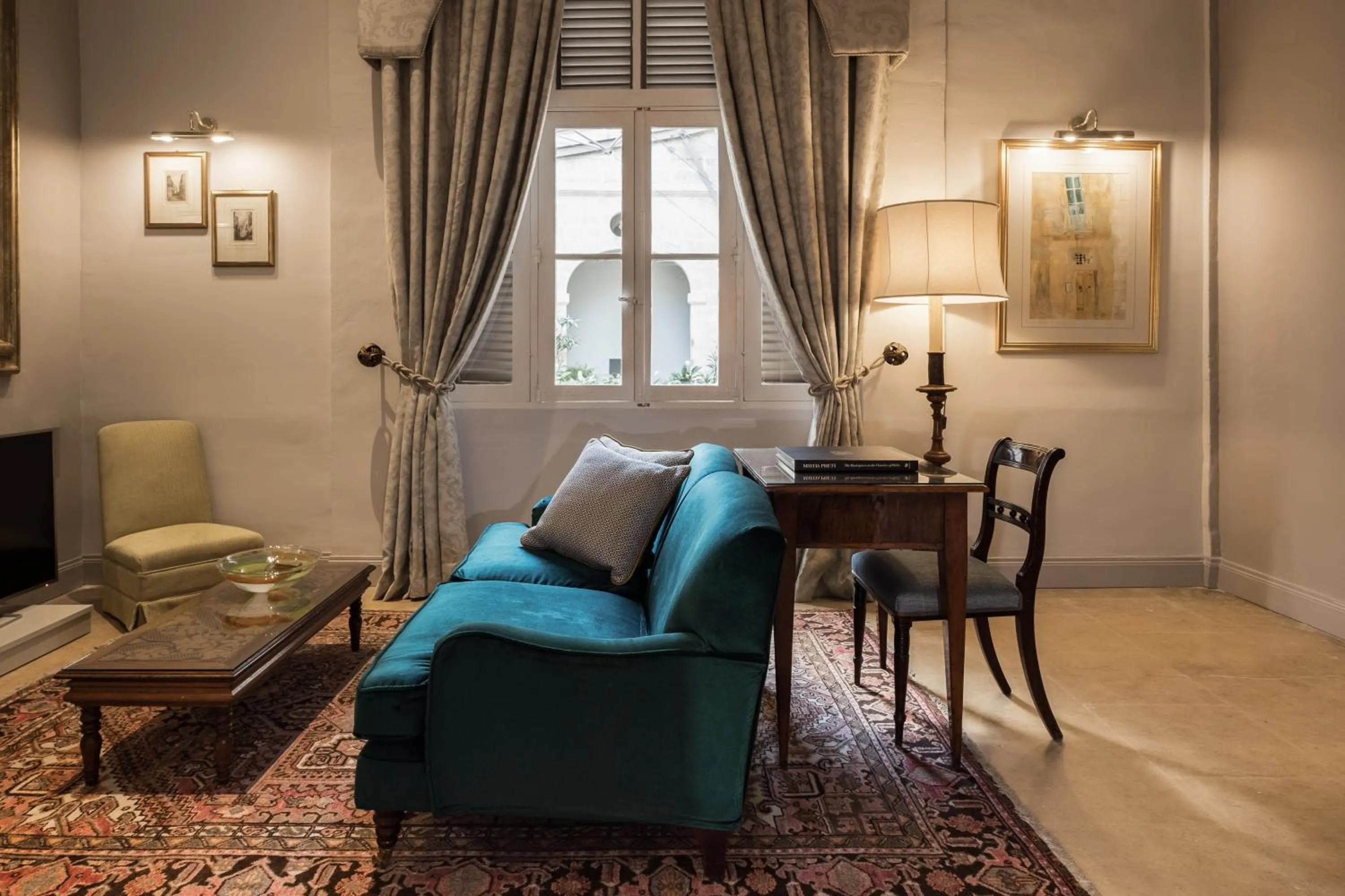 Living room in The Xara Palace Relais & Chateaux