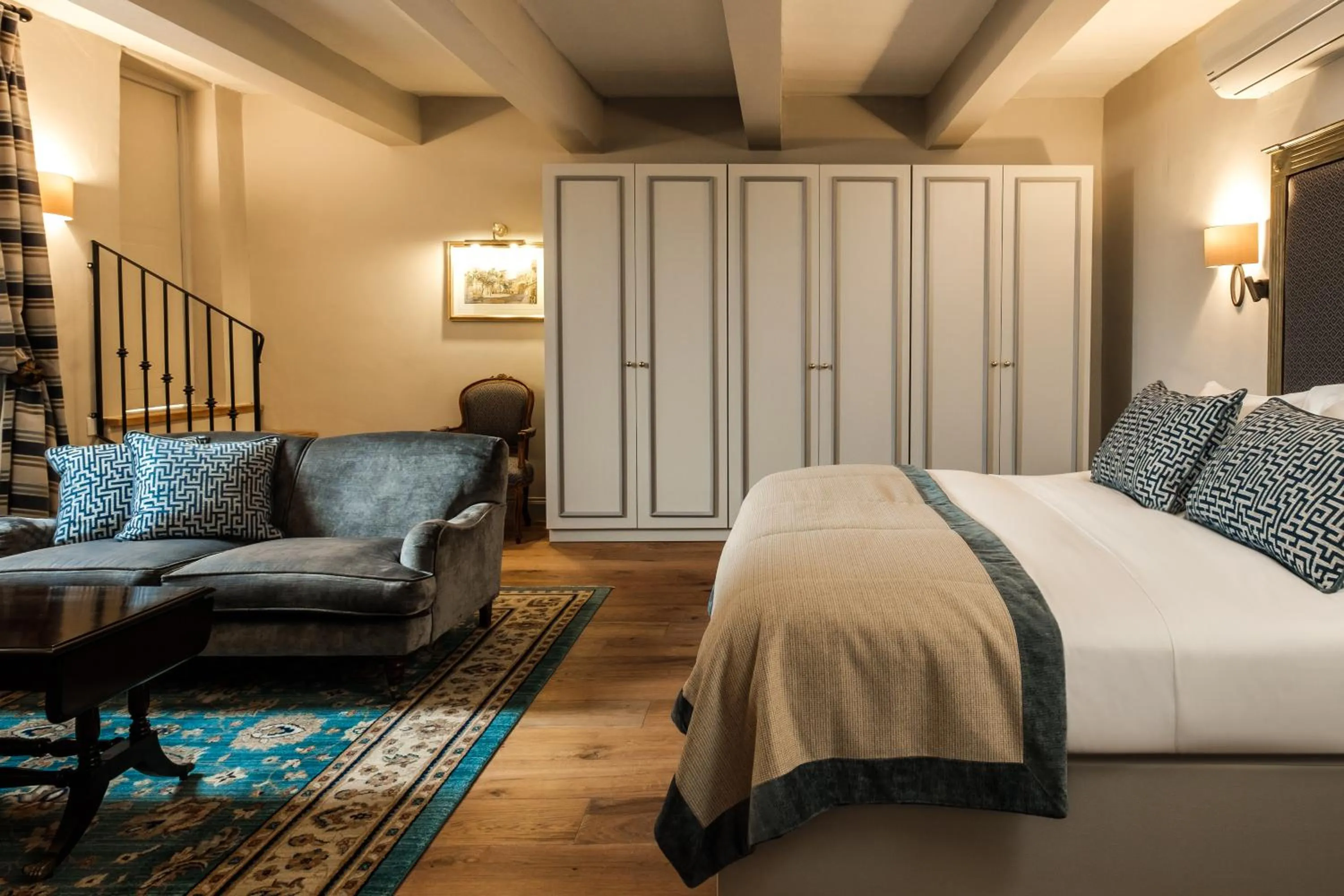 Bed in The Xara Palace Relais & Chateaux