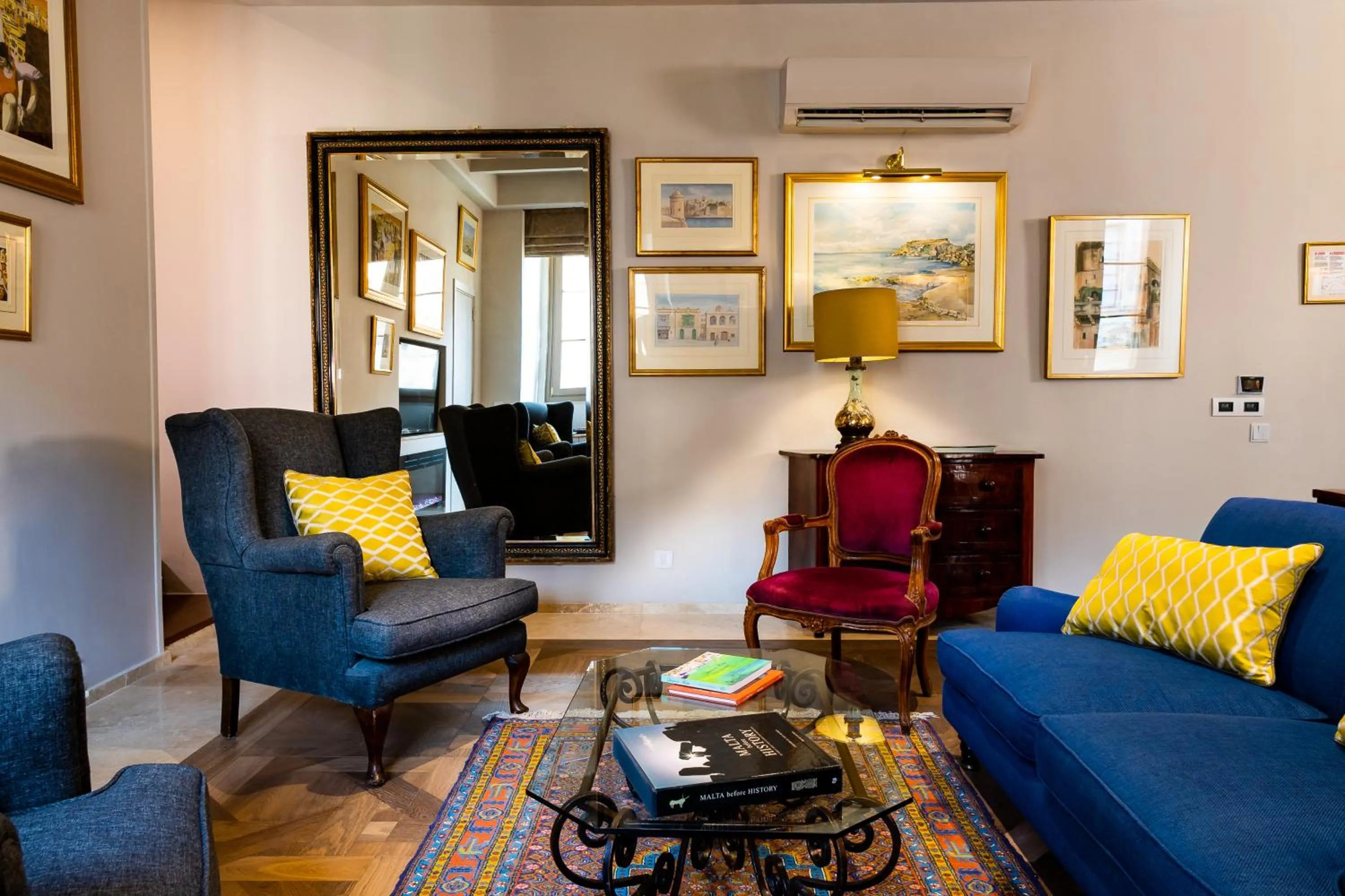 Living room in The Xara Palace Relais & Chateaux