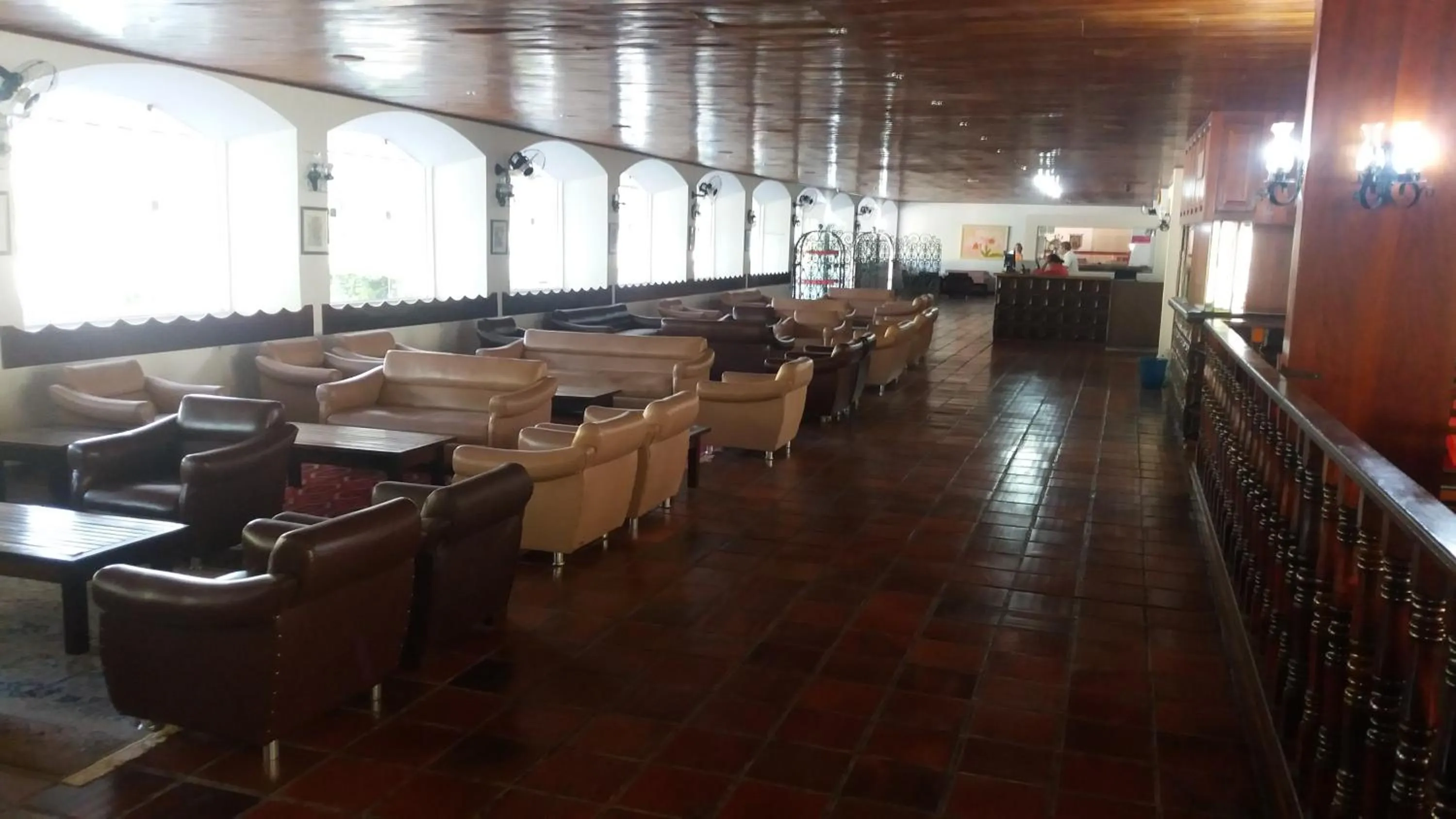 Lobby or reception in Apartamento Hotel Cavalinho Branco