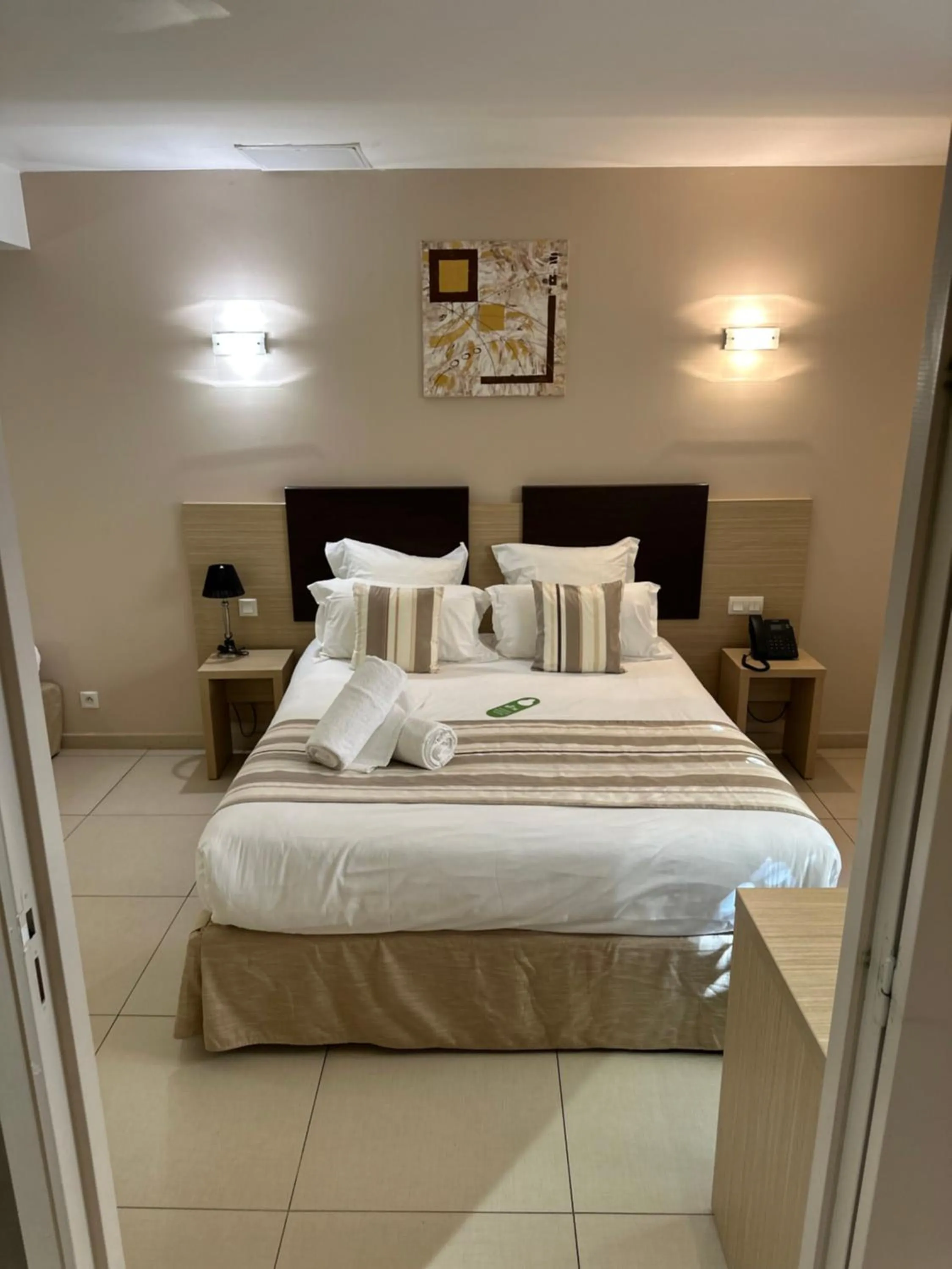 Bed in Hôtel A Madonetta