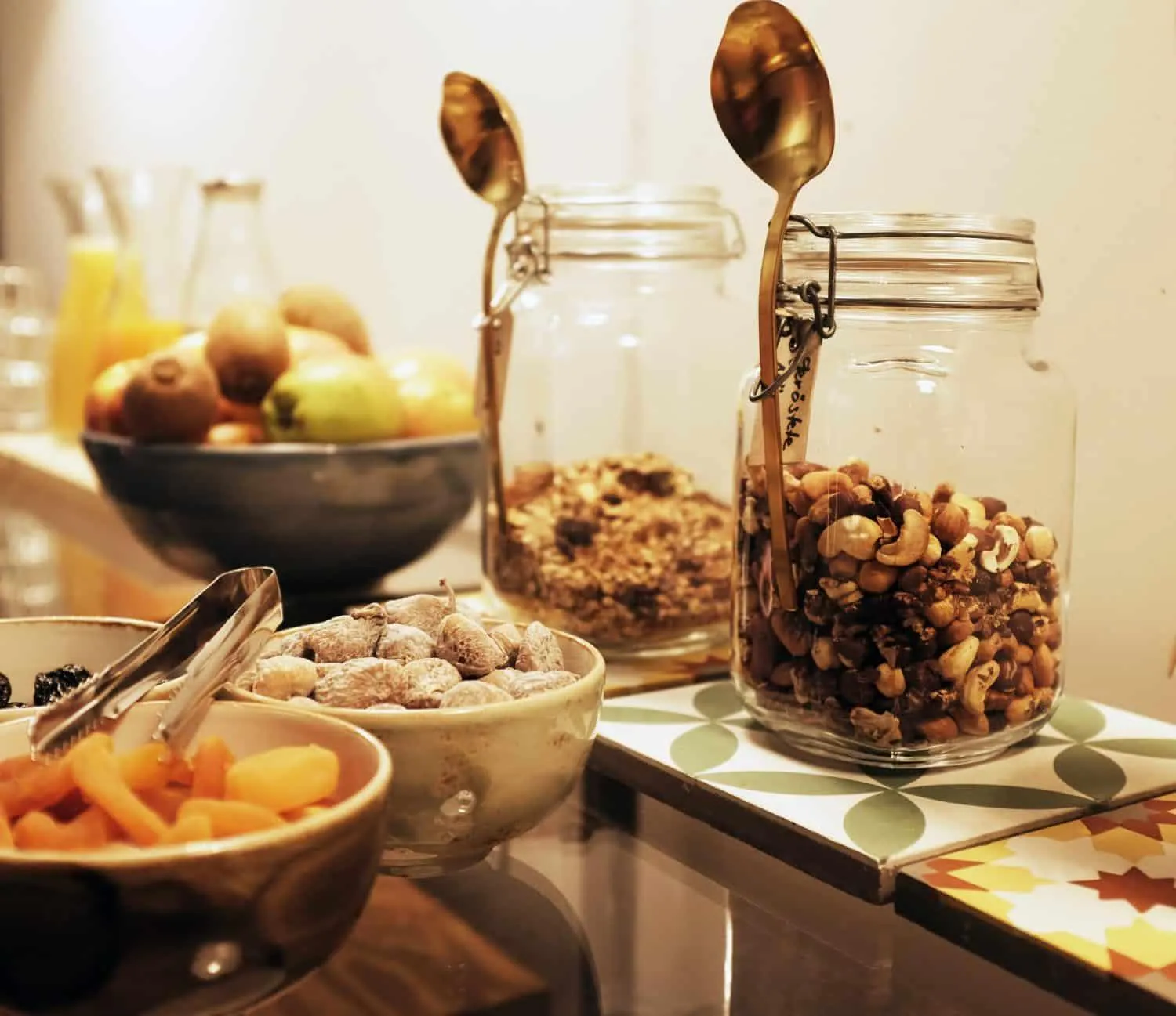 Buffet breakfast in Riders Hotel