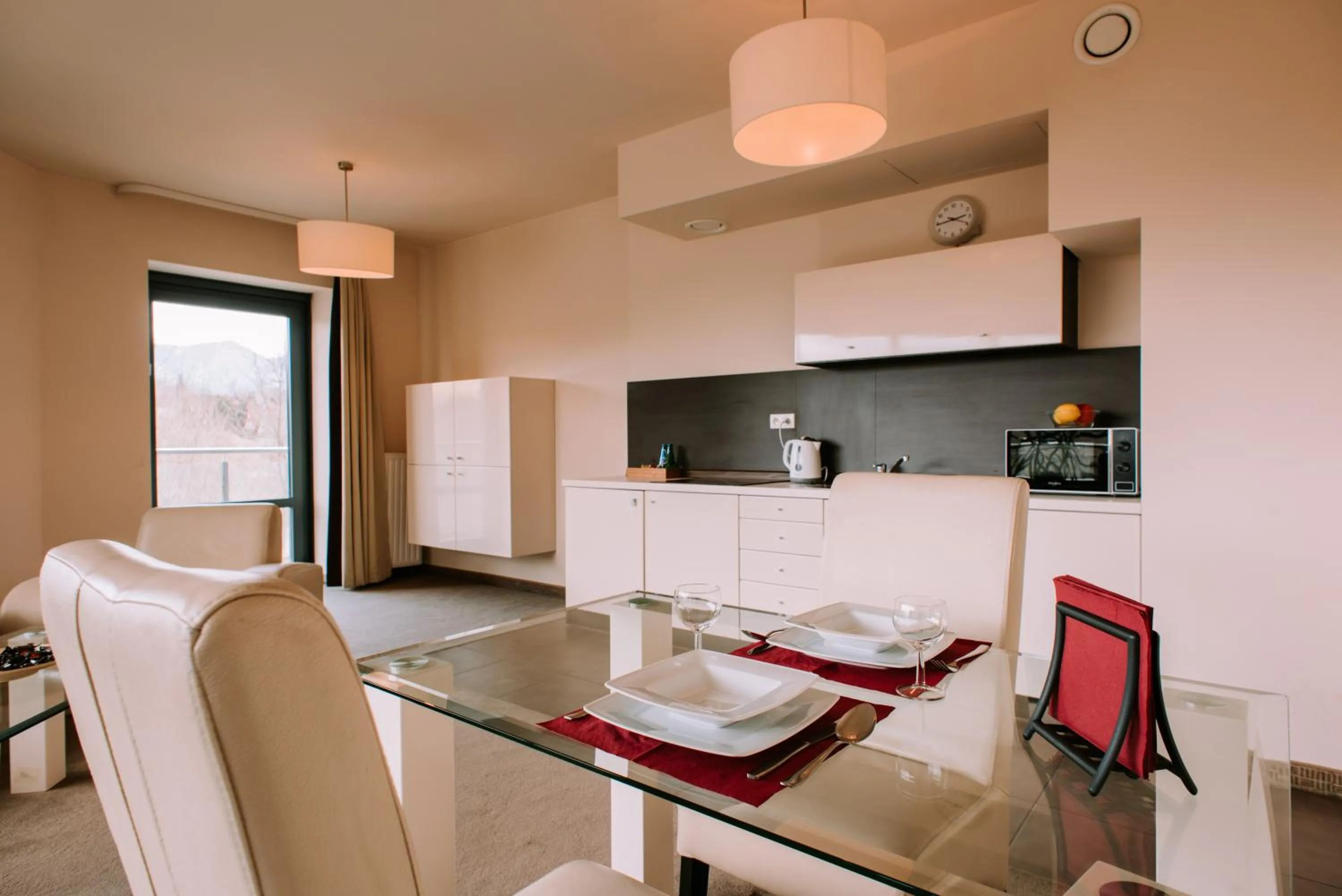 Kitchen or kitchenette in Szklane Domy