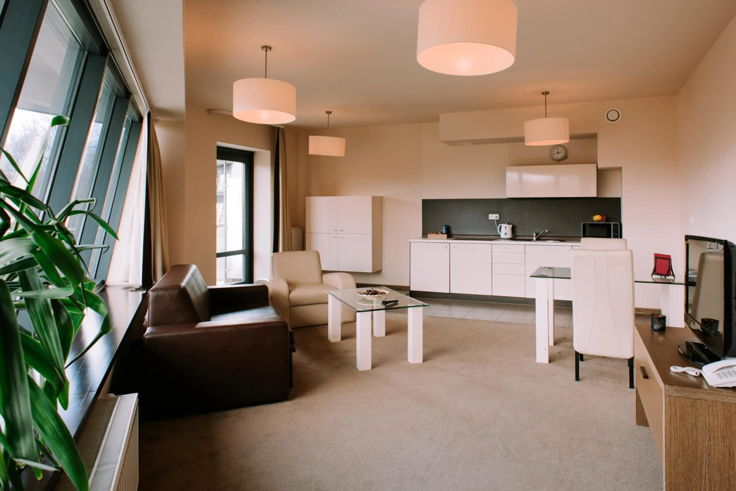 Kitchen or kitchenette in Szklane Domy