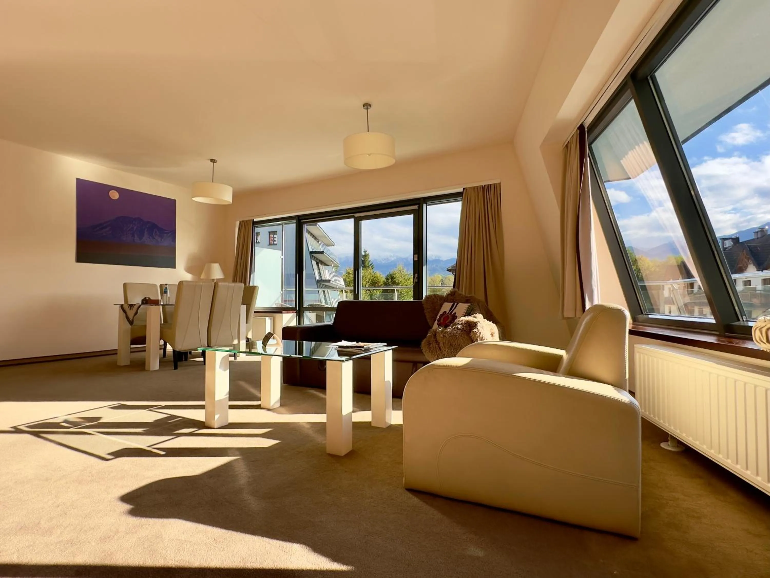 Living room in Szklane Domy