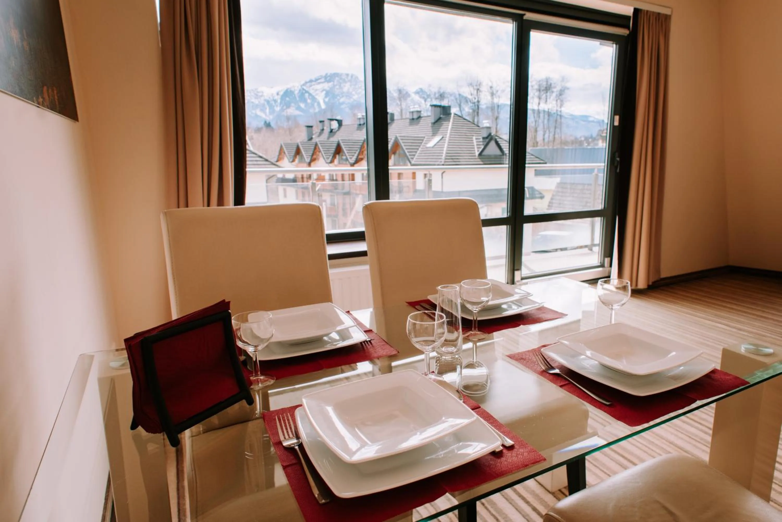 Living room in Szklane Domy