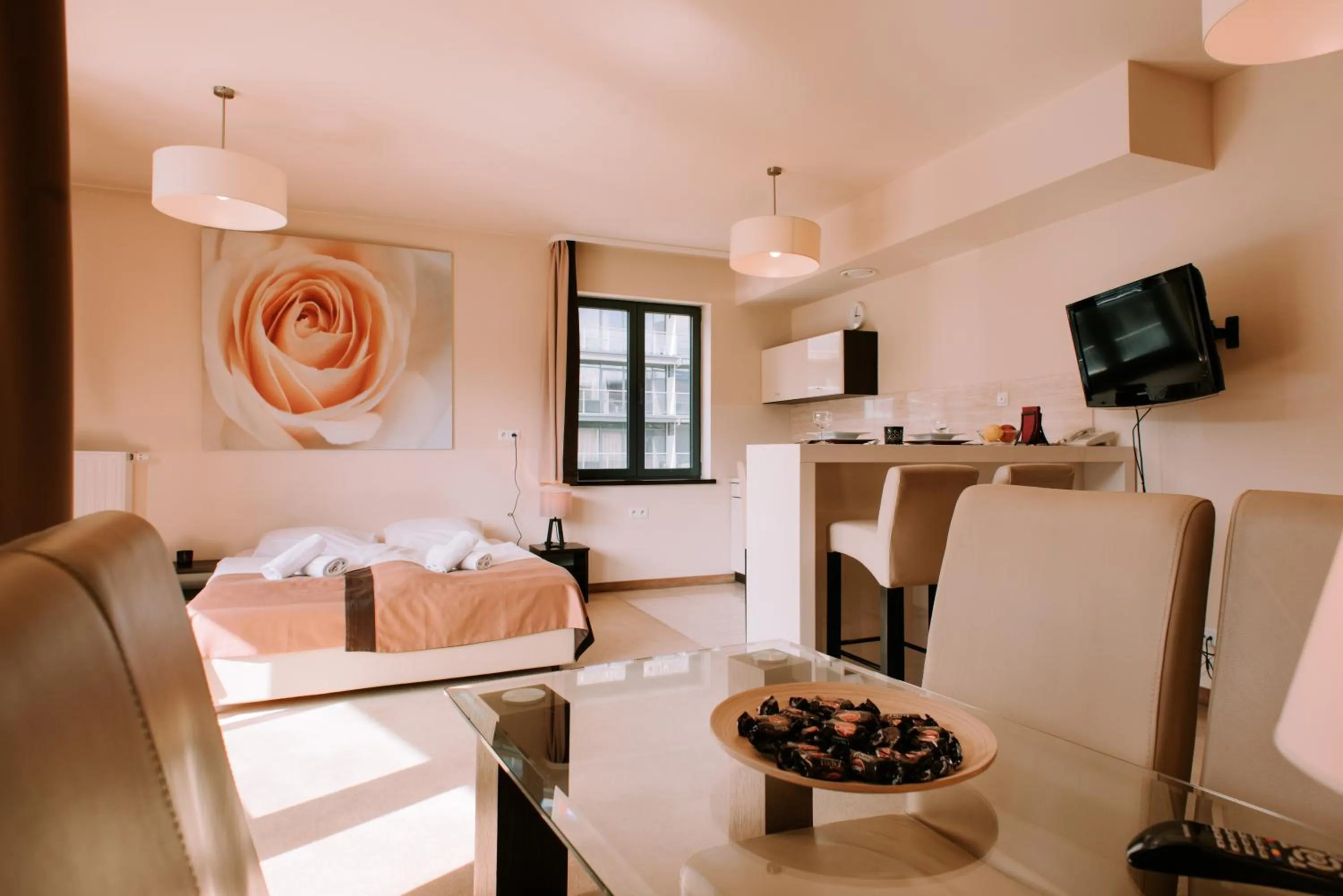 Kitchen or kitchenette in Szklane Domy