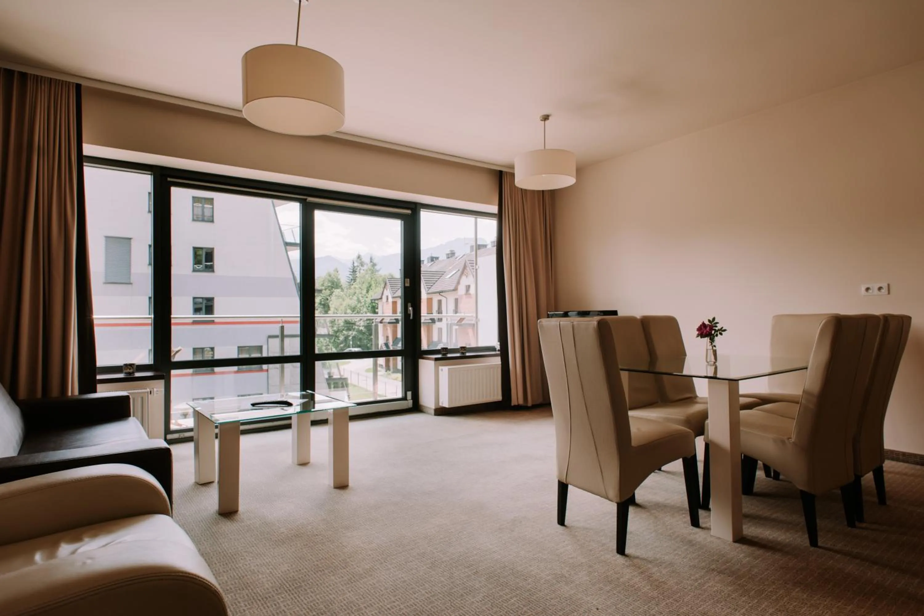 Living room in Szklane Domy