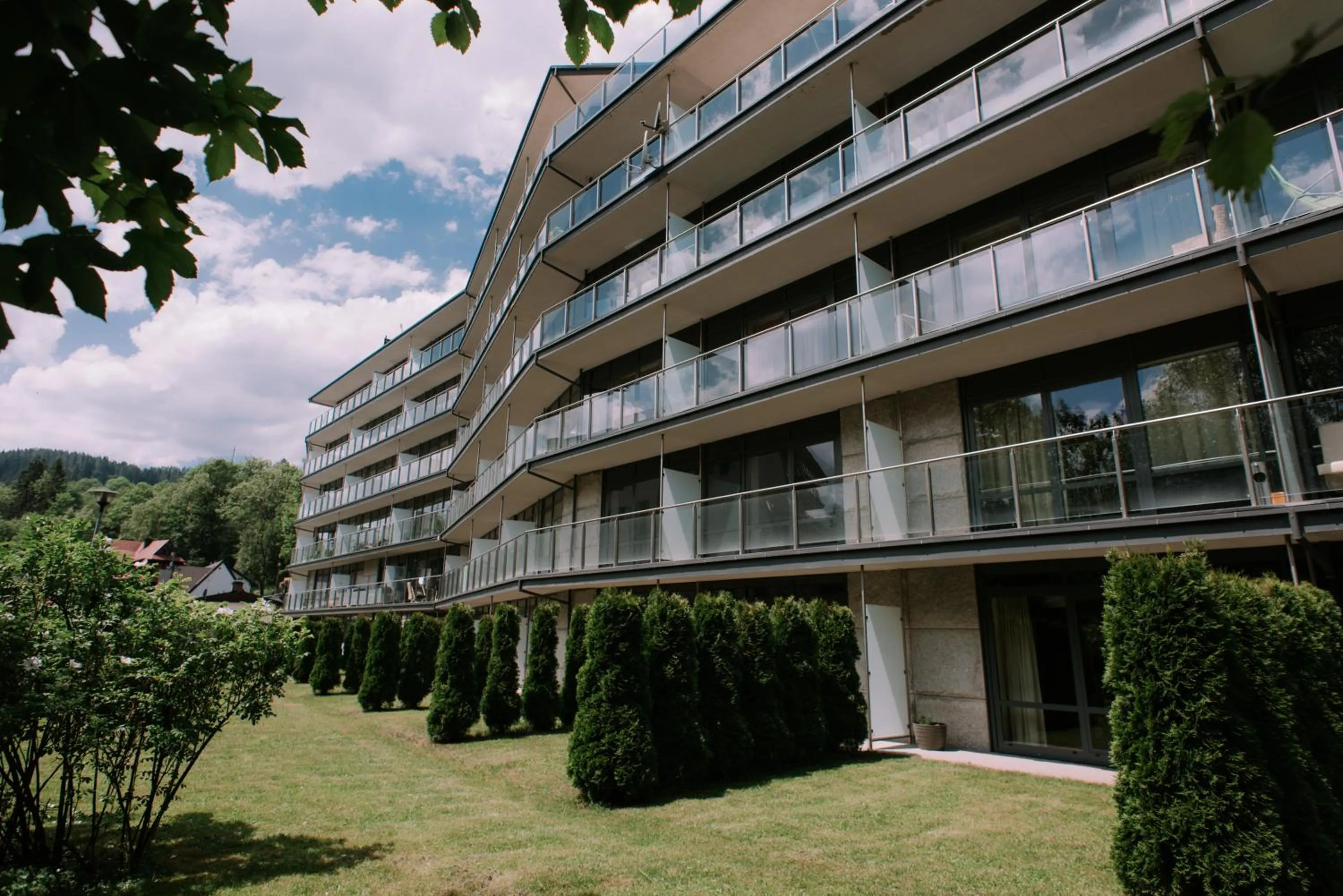 Property building in Szklane Domy