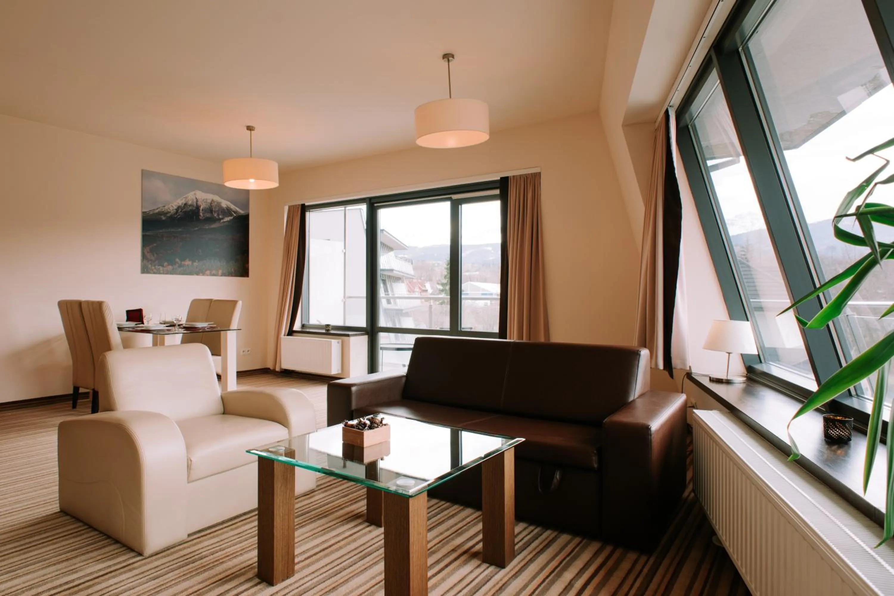 Living room in Szklane Domy