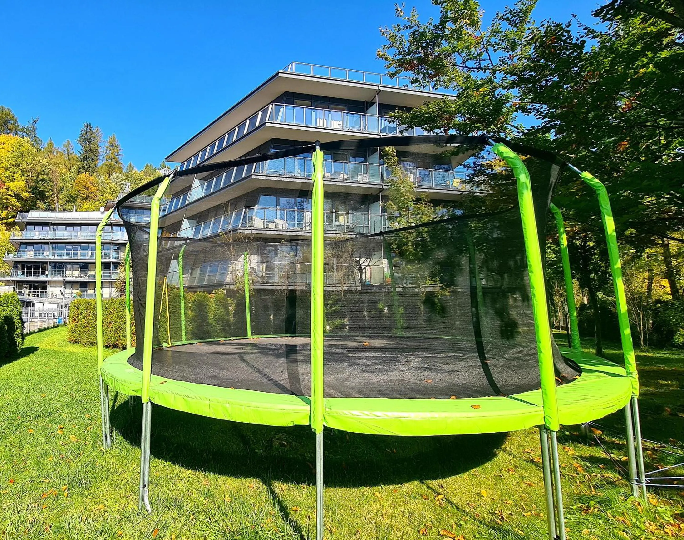 Children play ground in Szklane Domy
