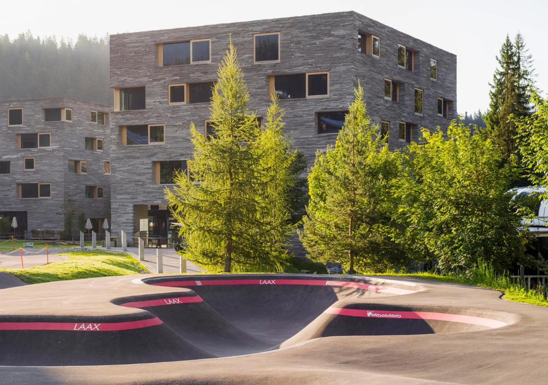 Property building in rocksresort