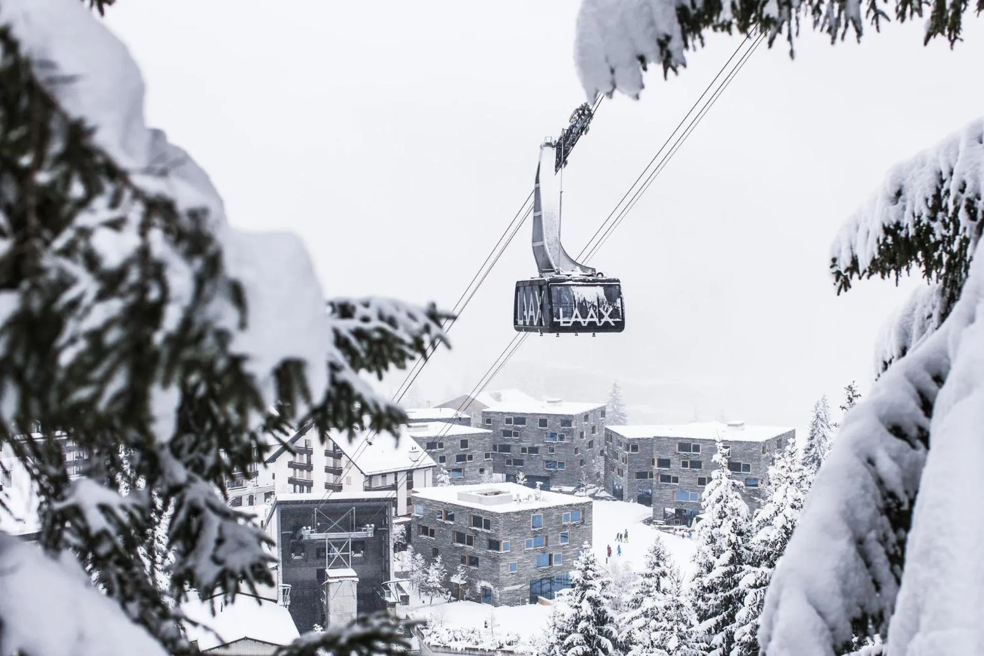 Winter in rocksresort