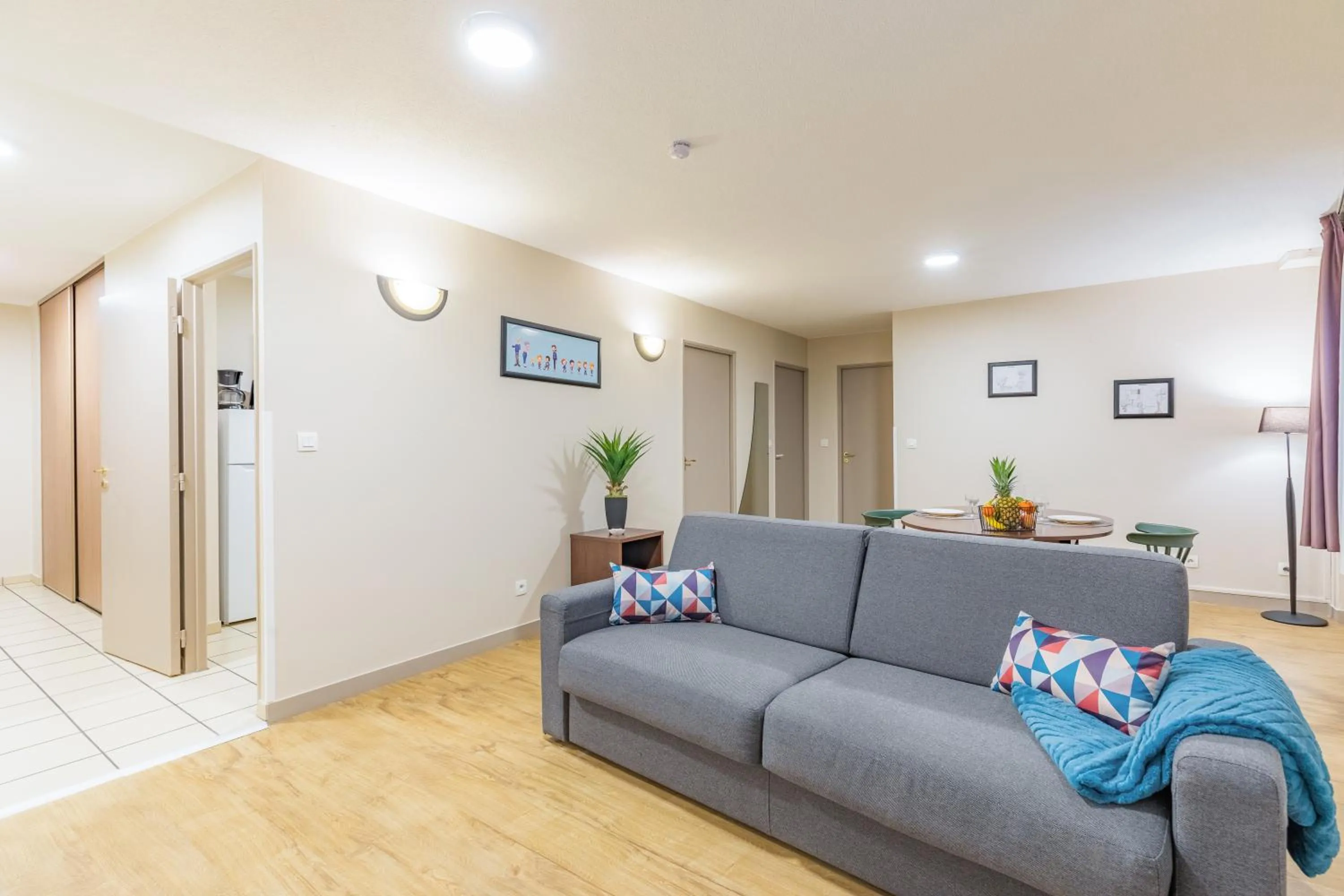 Living room in Appart'City Classic Angoulême Centre