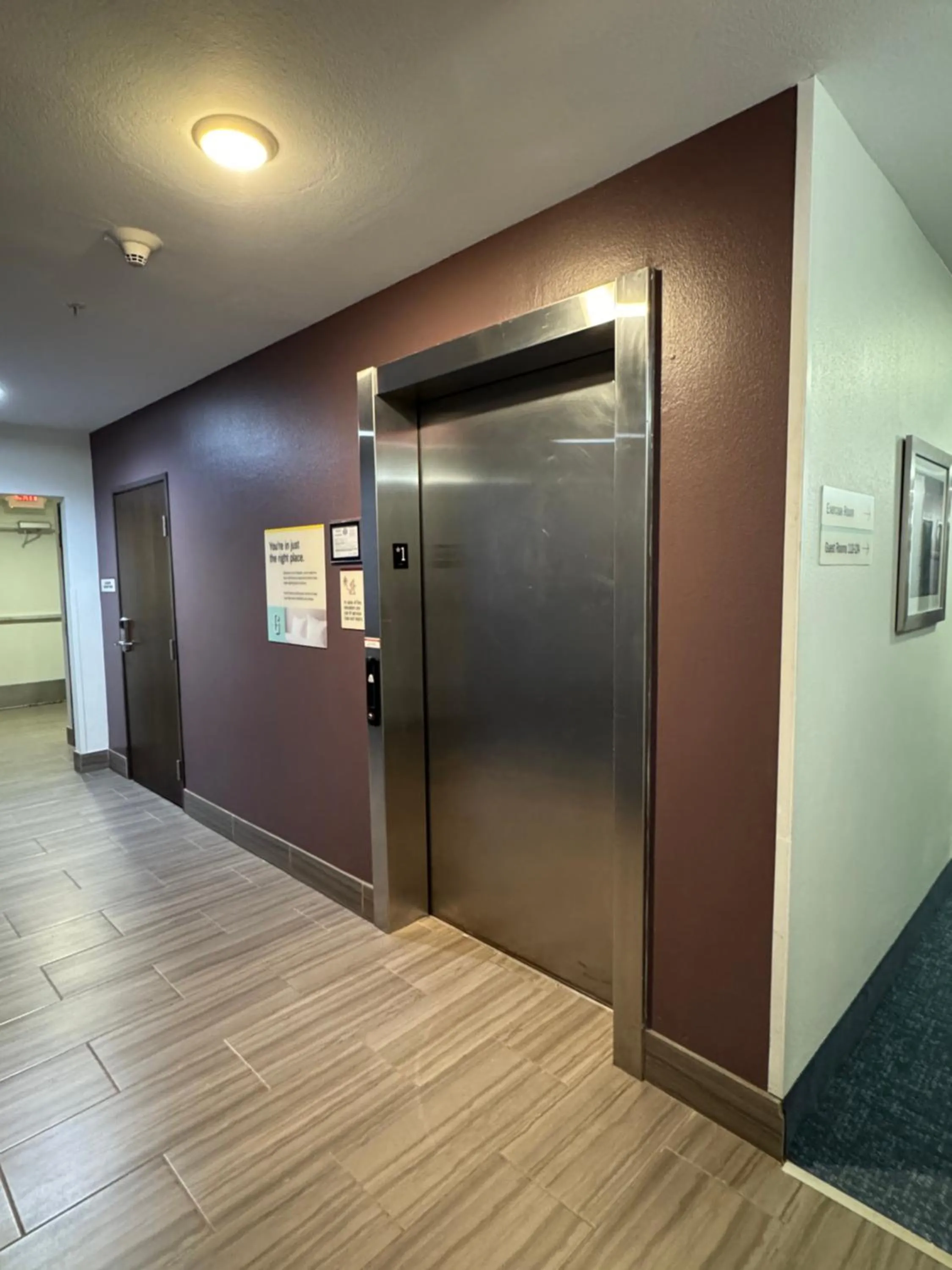 elevator in Garner Hotel Longview South by IHG