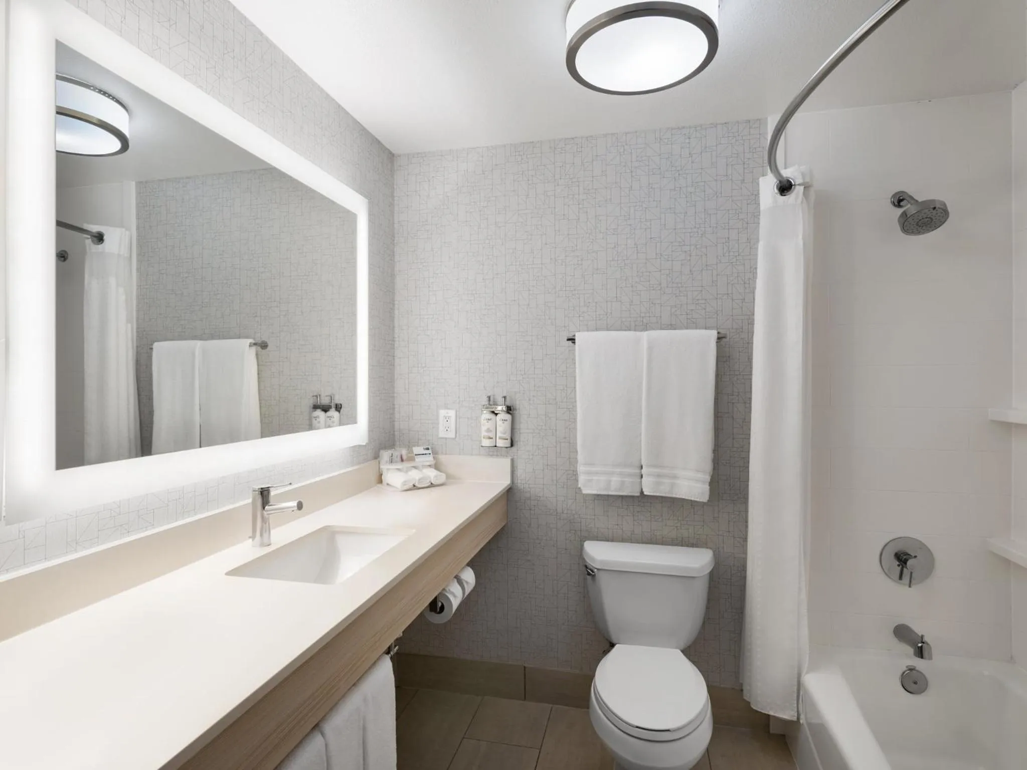 Bathroom in Holiday Inn Express Fort Bragg by IHG