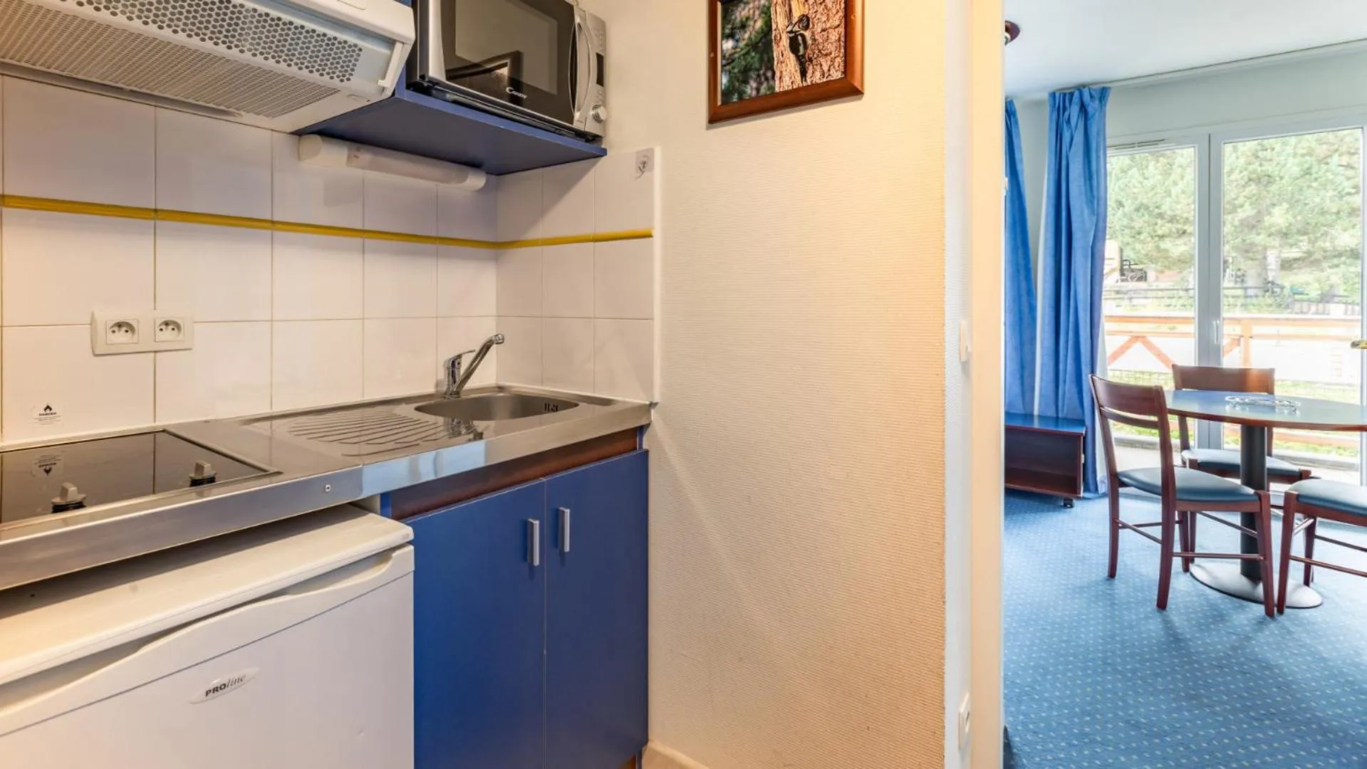 Kitchen or kitchenette in Vacancéole - Appart'Vacances Pyrénées 2000