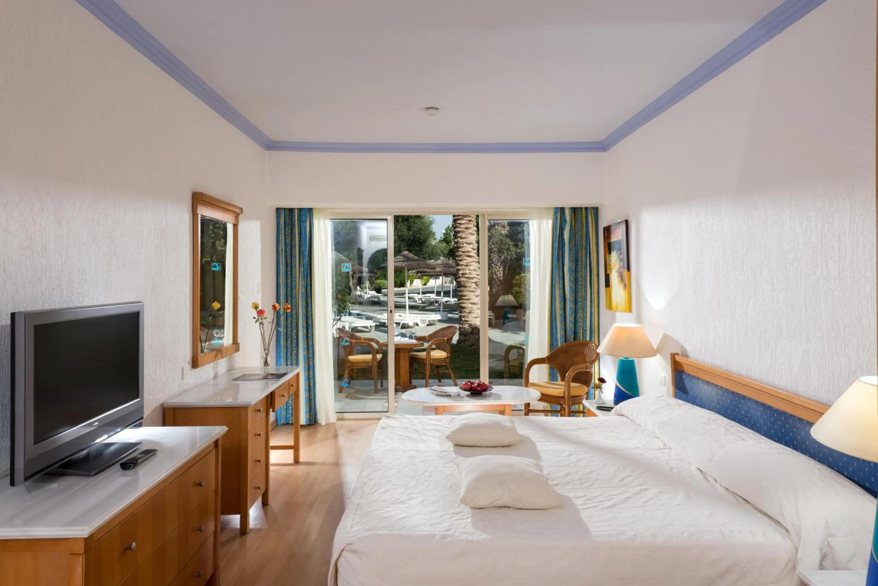 Photo of the whole room, Bed in Paphos Gardens Holiday Resort