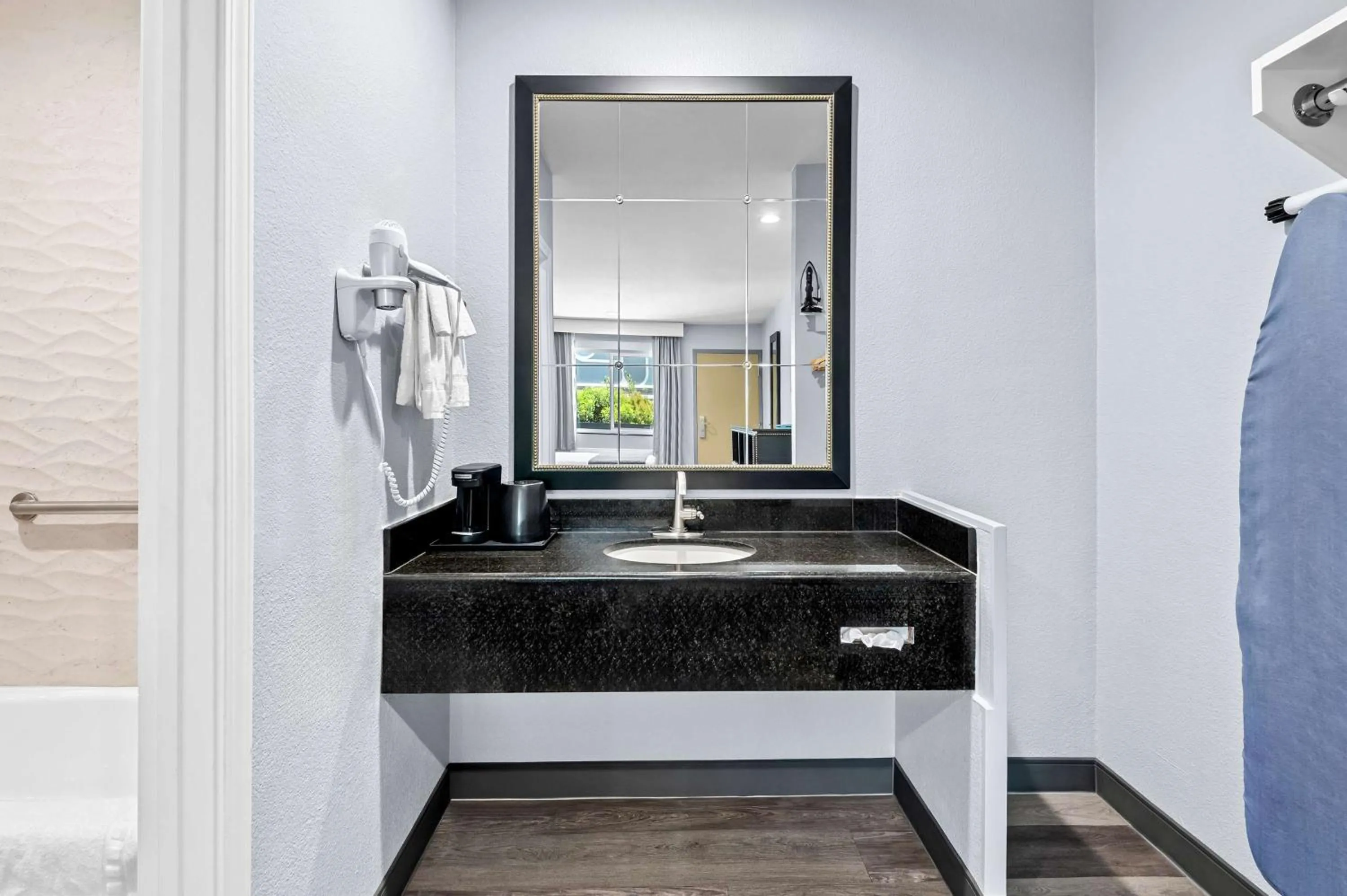 Bathroom in SureStay Hotel by Best Western Buena Park Anaheim