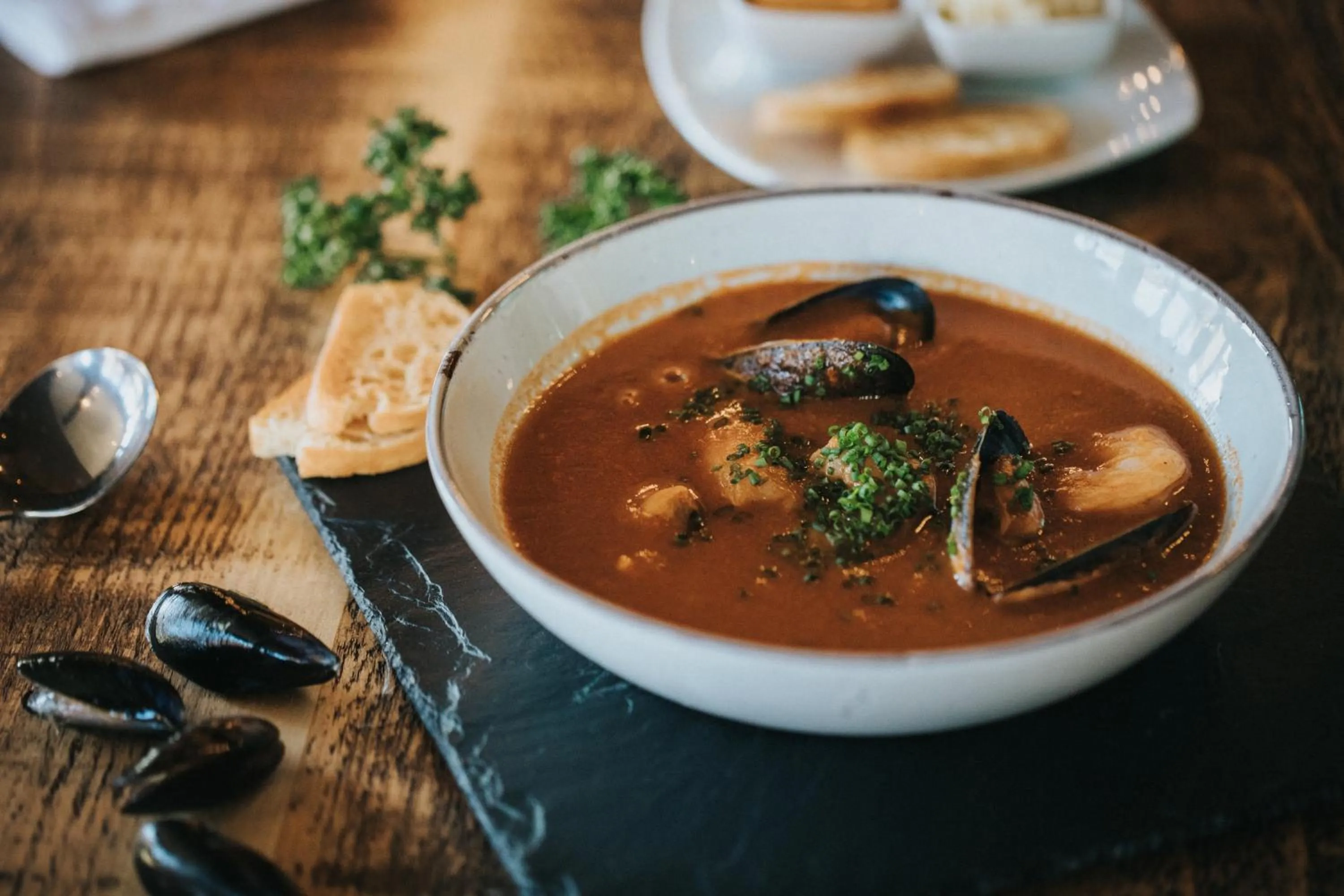 Dinner in Hall Farm Hotel And Restaurant