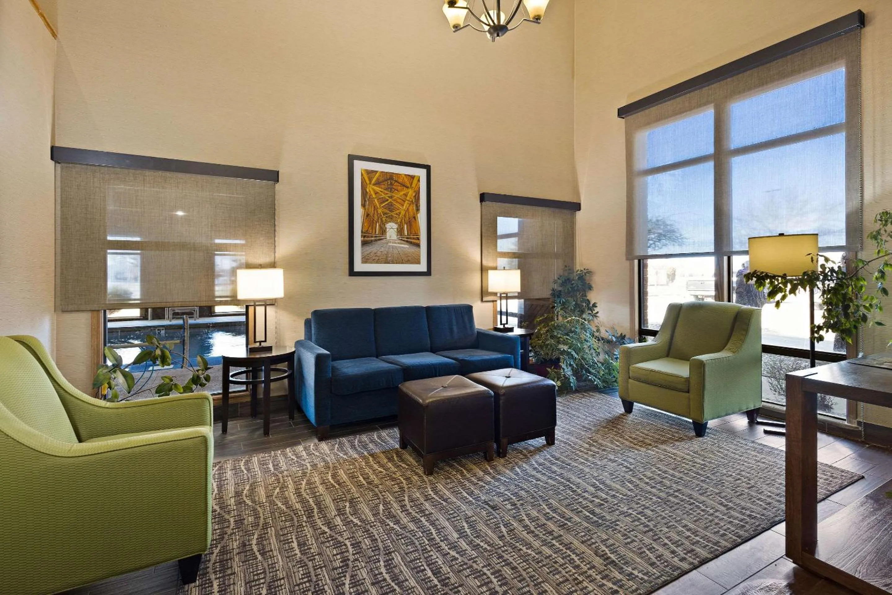Lobby or reception in Comfort Inn Huntington Near University