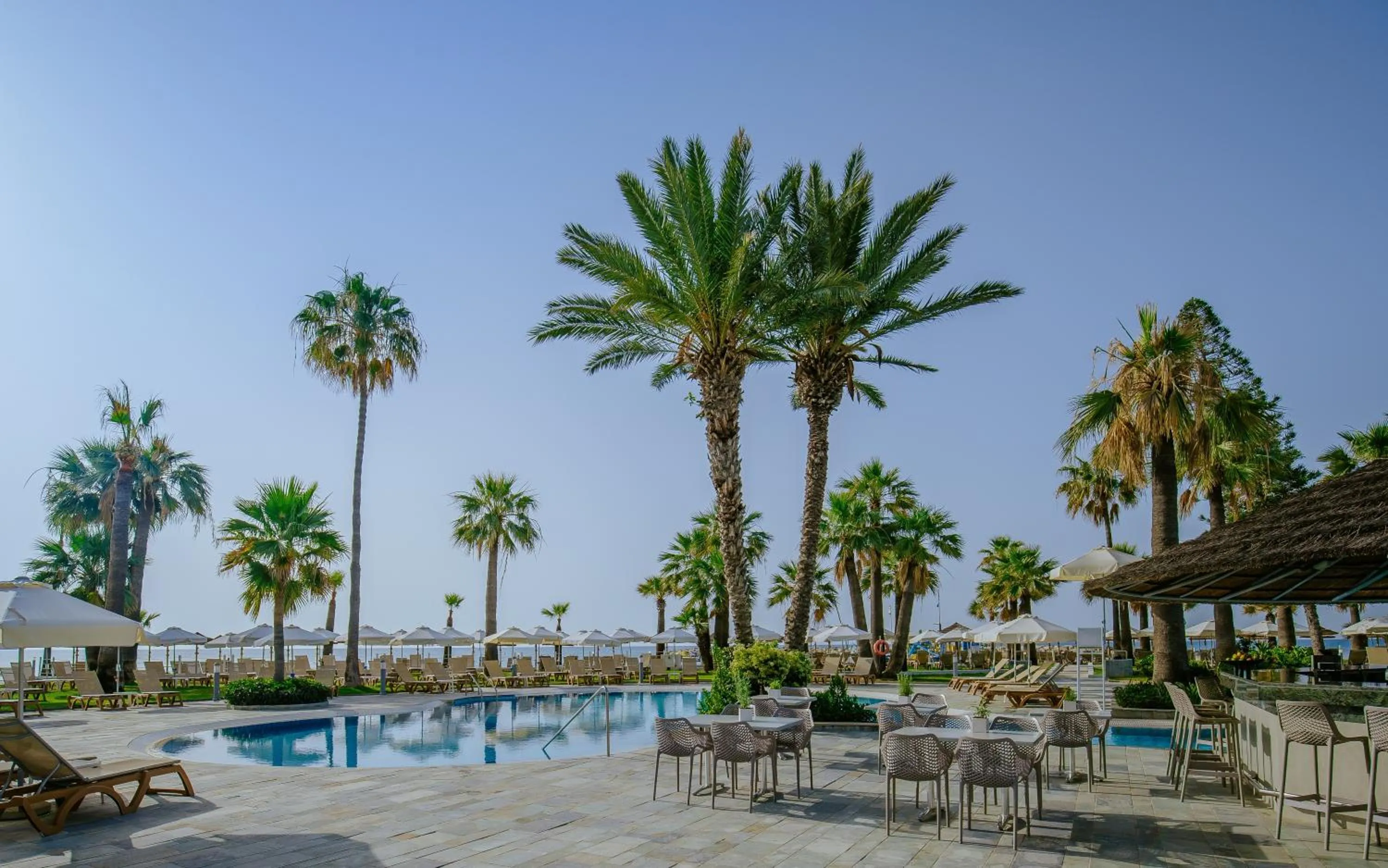 Lounge or bar in Golden Bay Beach Hotel