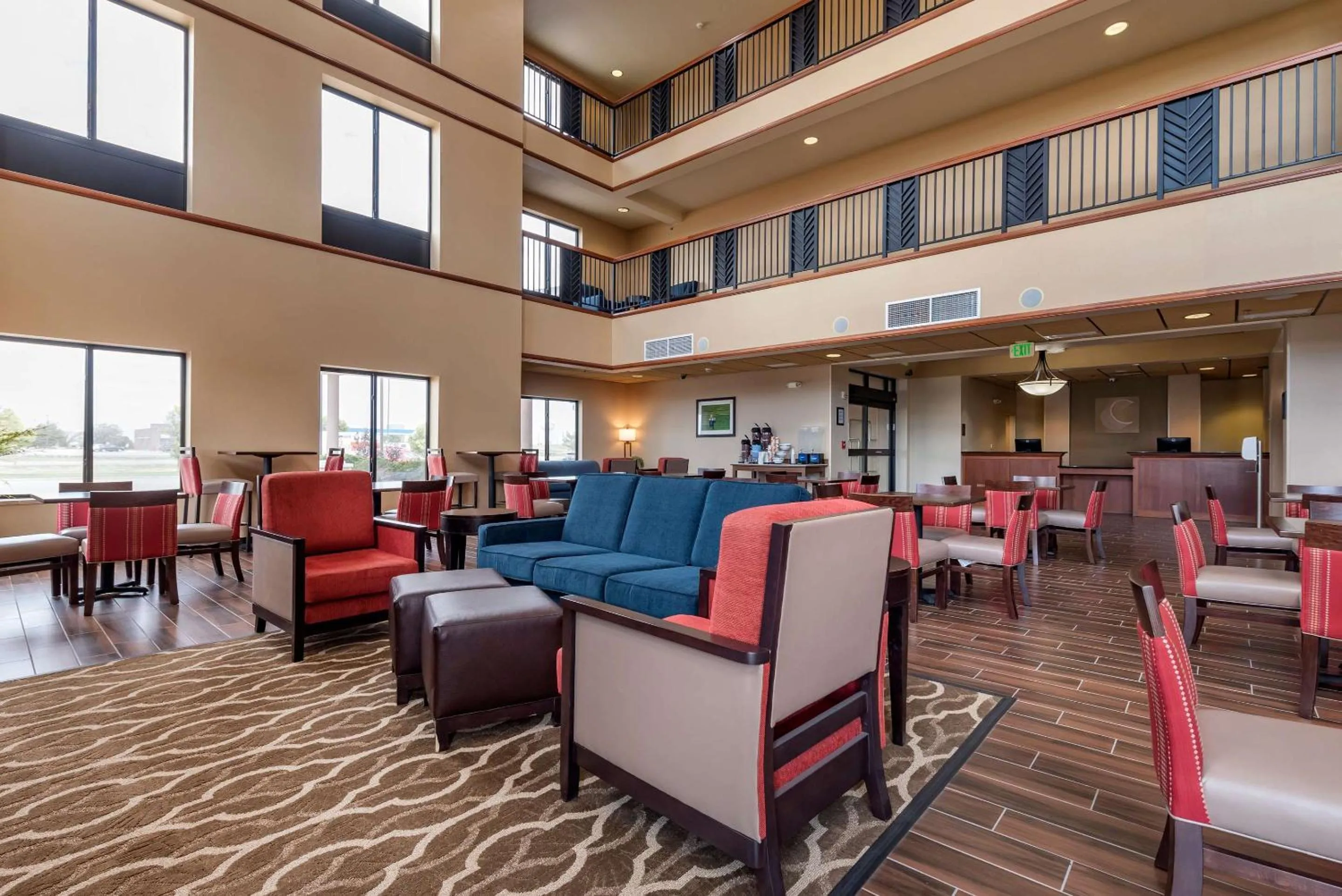 Lobby or reception in Comfort Inn & Suites Goodland