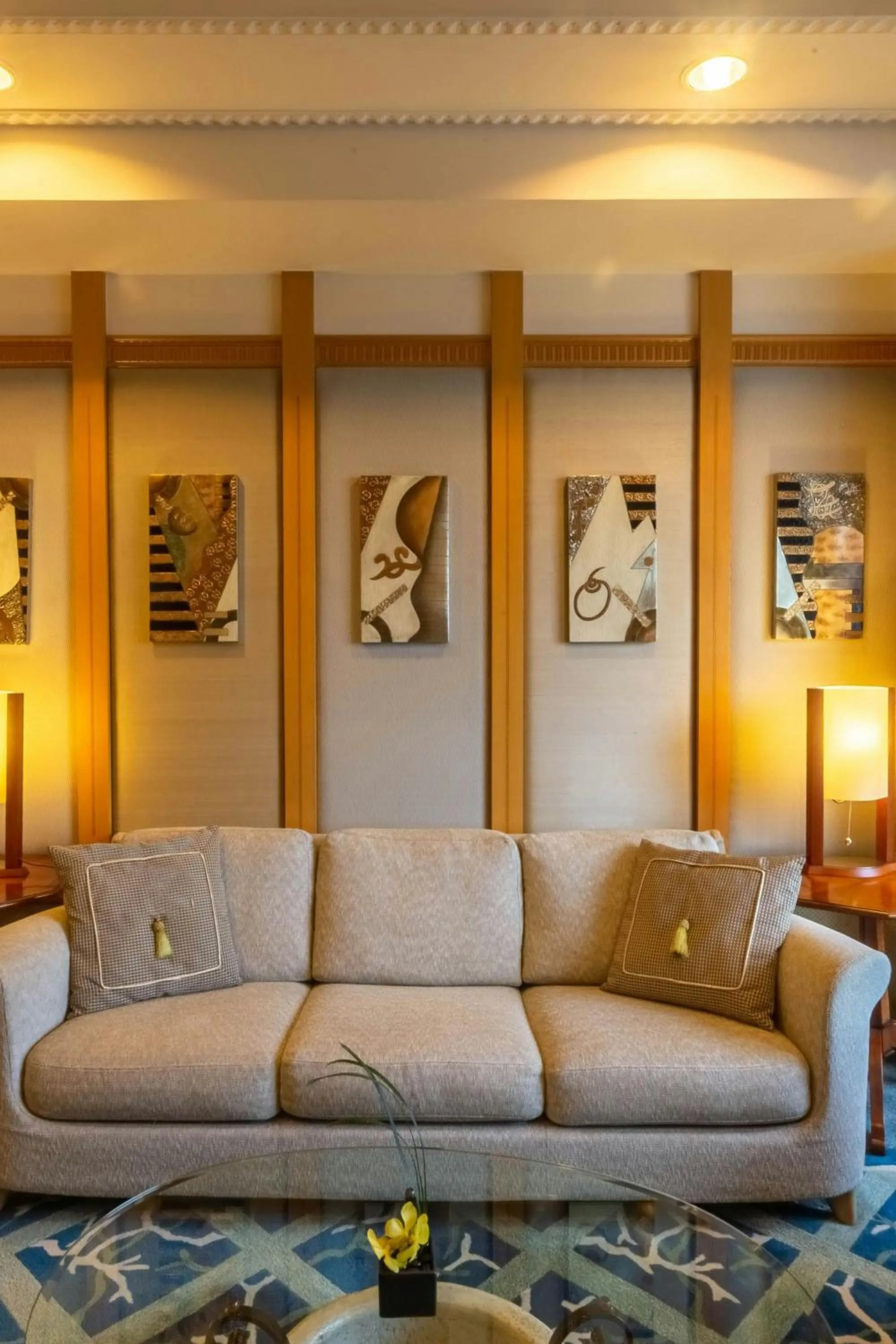 Living room in Renaissance Riverside Hotel Saigon