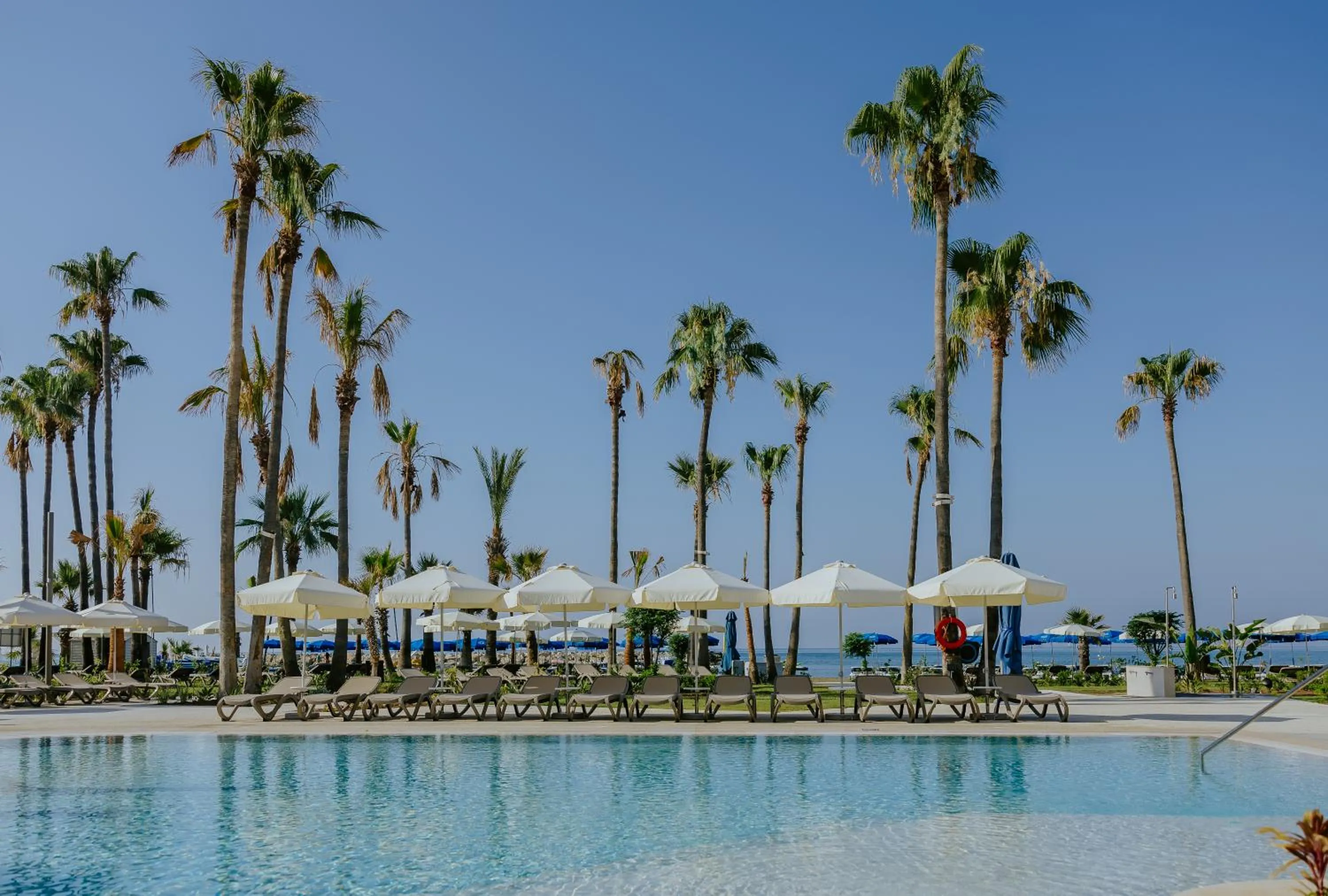 Swimming pool in Lordos Beach Hotel & Spa