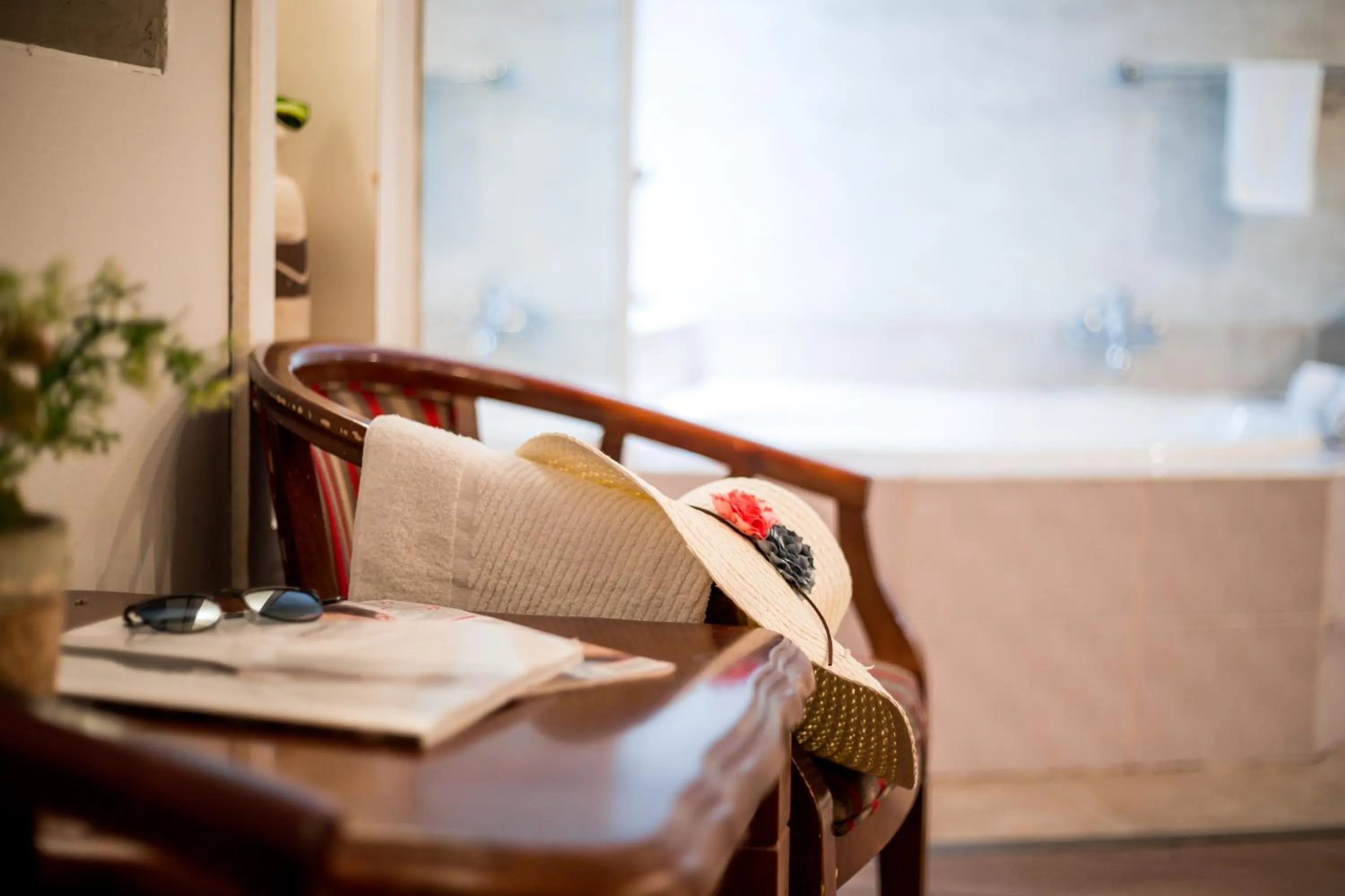 Seating area in Avital Hotel