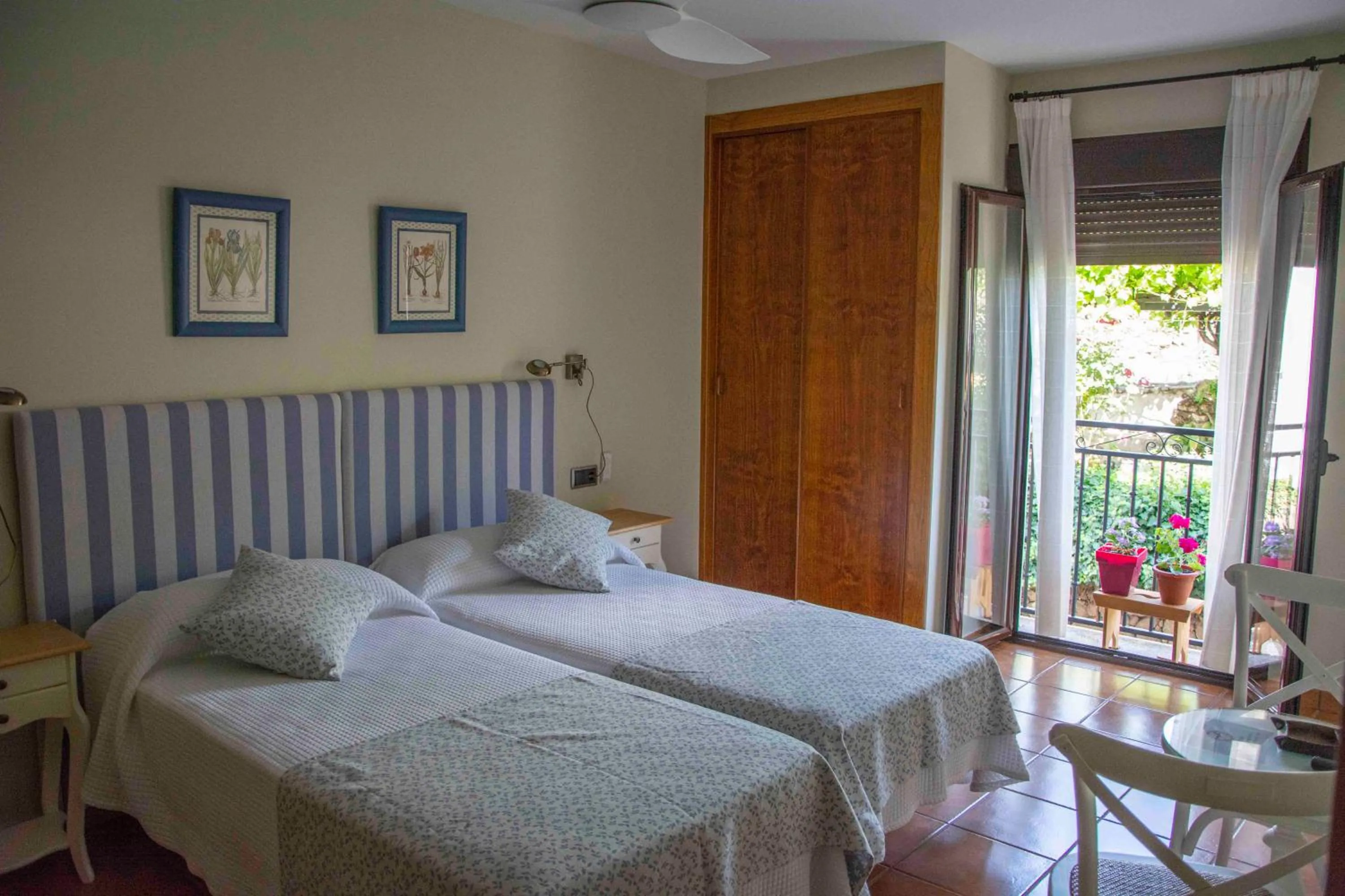 Bed in Casa Rural Fuente El Boticario