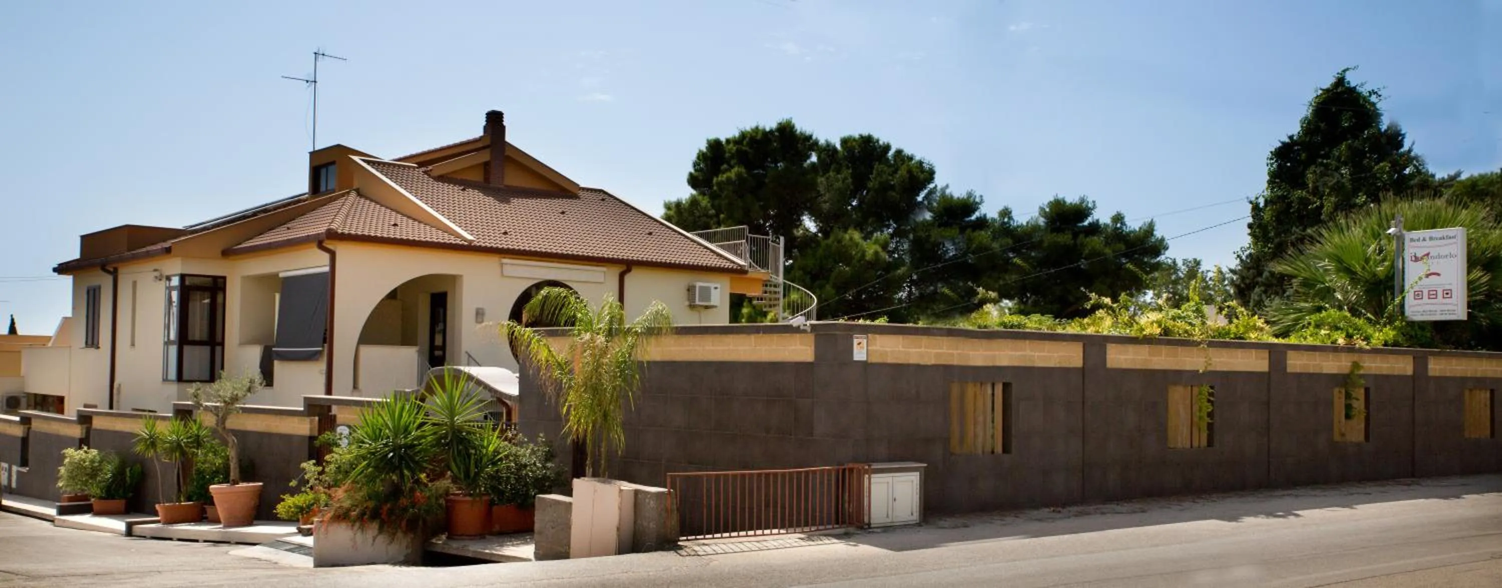 Property building in B&B Il Mandorlo