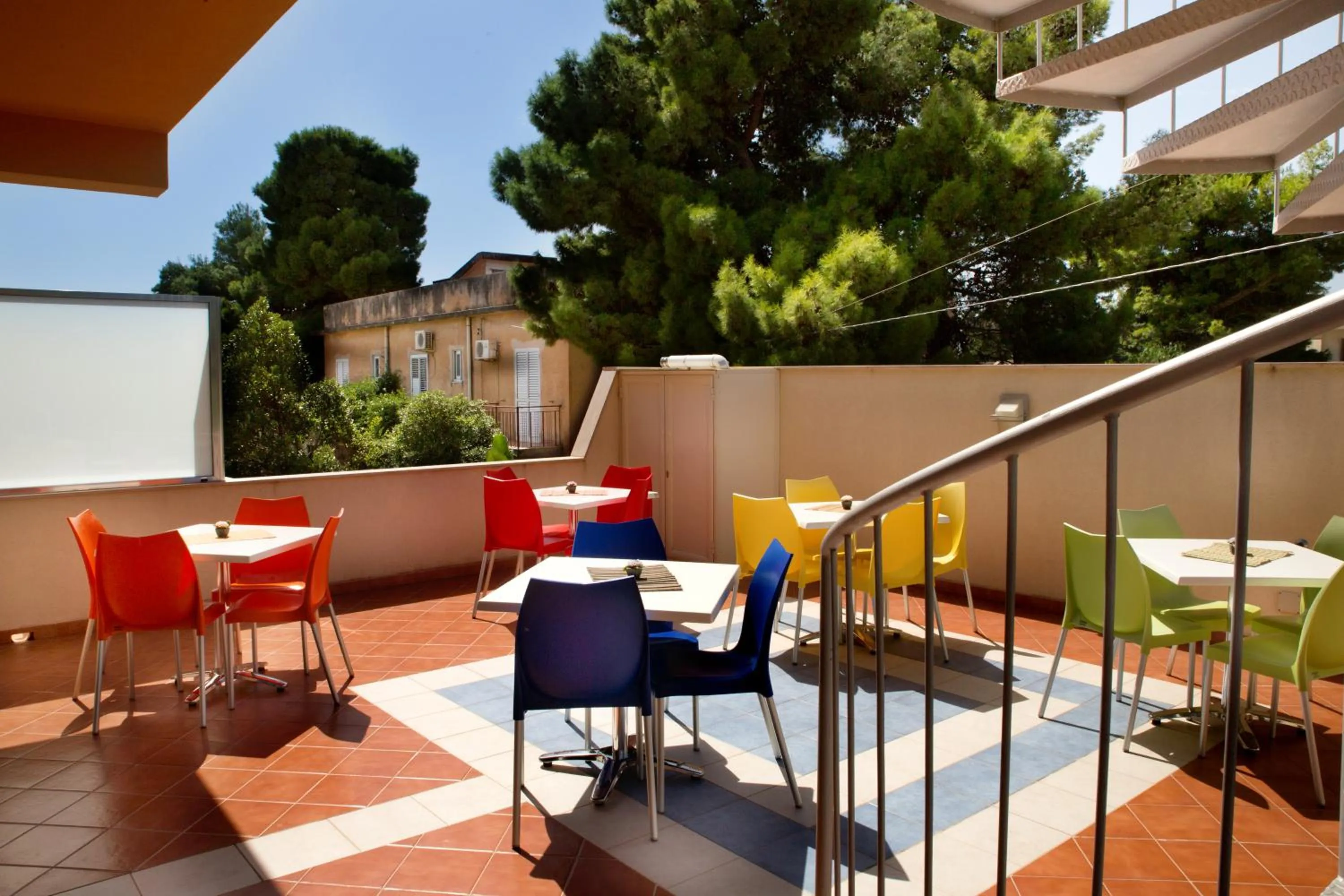 Balcony/Terrace in B&B Il Mandorlo