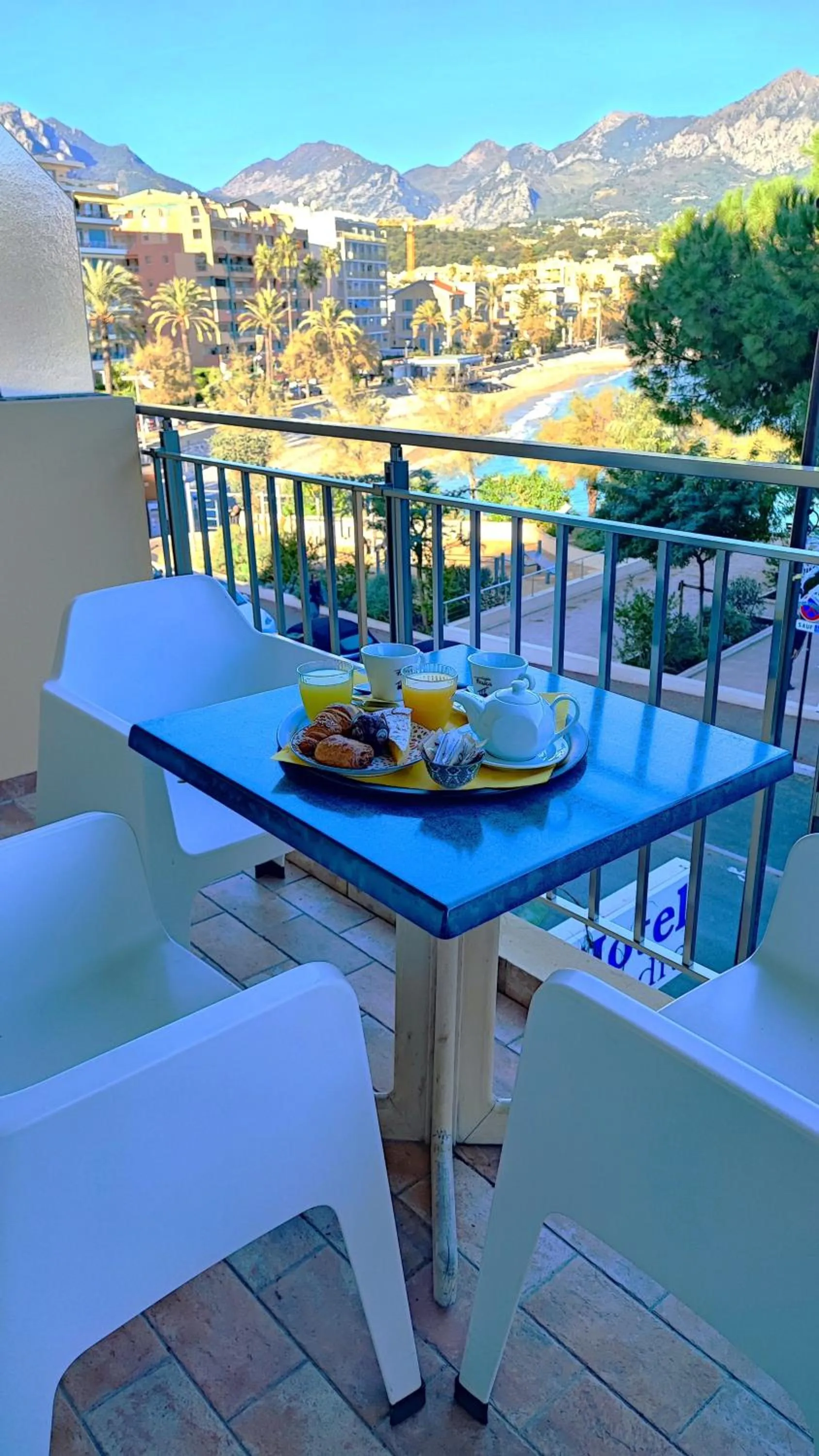 Balcony/Terrace in Hôtel Alexandra