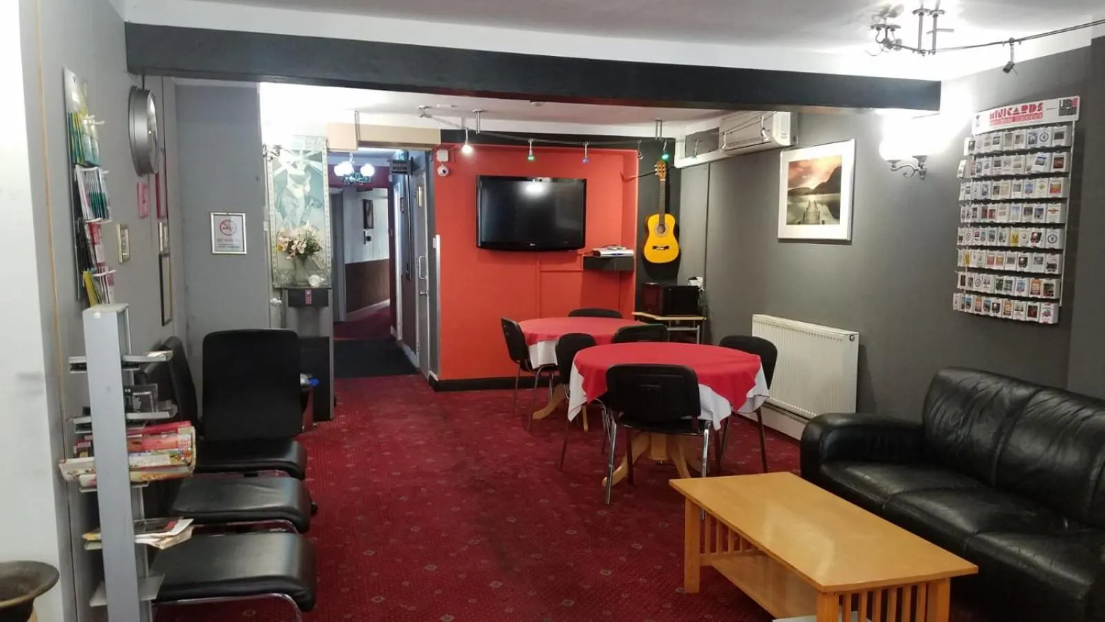 Seating area in City View Hotel Roman Road