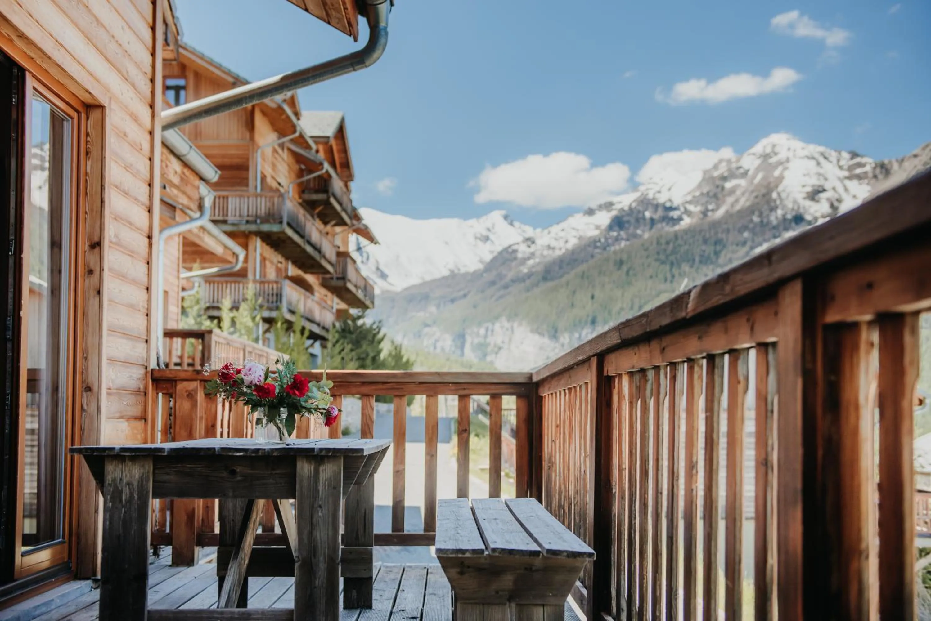 Balcony/Terrace in Résidence Sunêlia Les Logis d'Orres