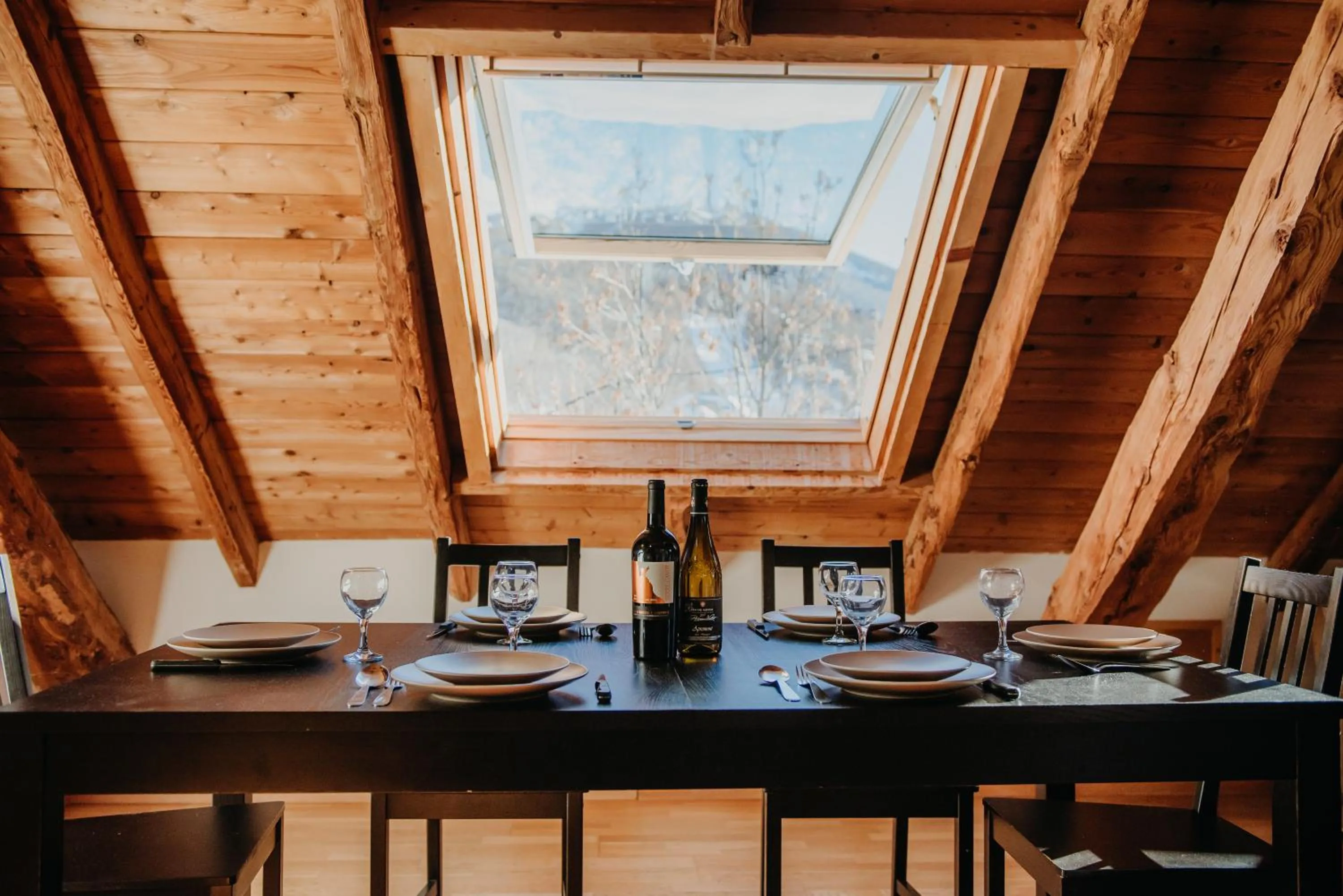 Dining area in Résidence Sunêlia Les Logis d'Orres