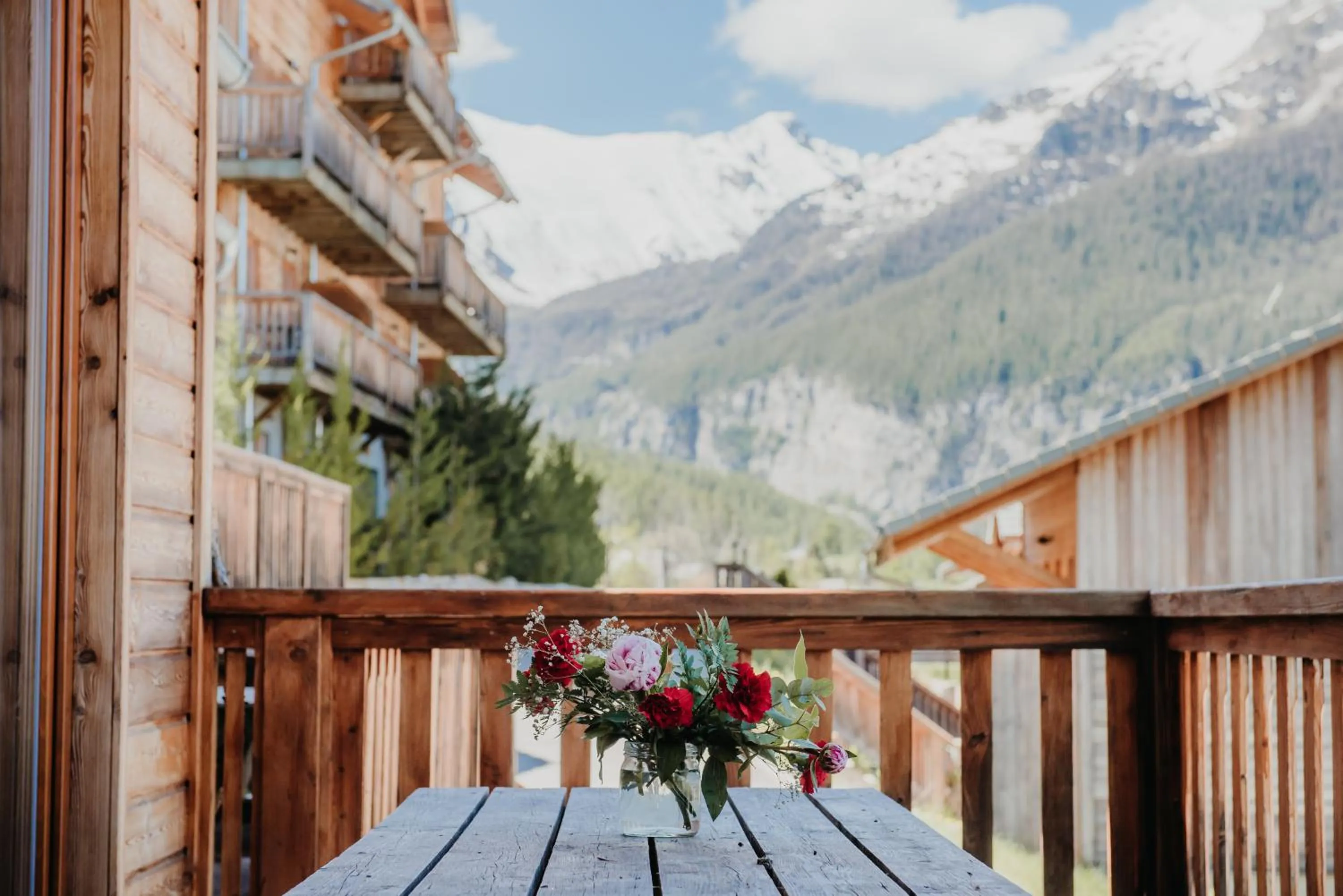 Balcony/Terrace in Résidence Sunêlia Les Logis d'Orres