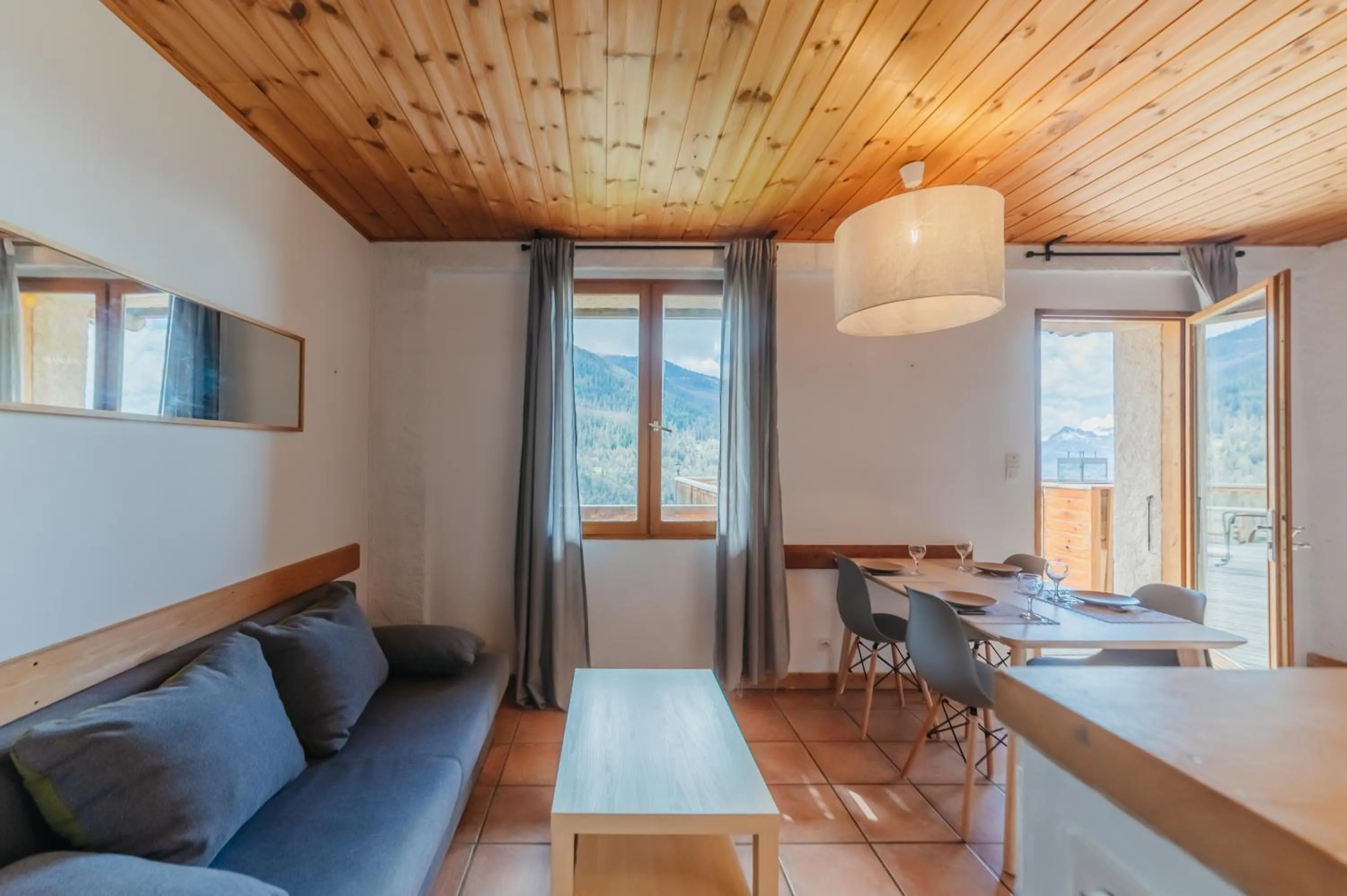 Living room in Résidence Sunêlia Les Logis d'Orres