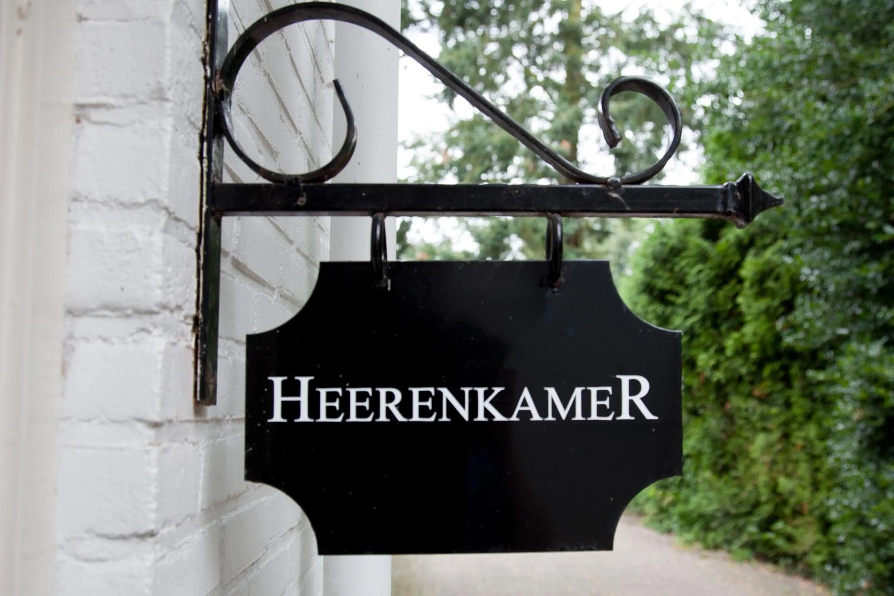 Decorative detail in Fletcher Hotel Restaurant Veldenbos