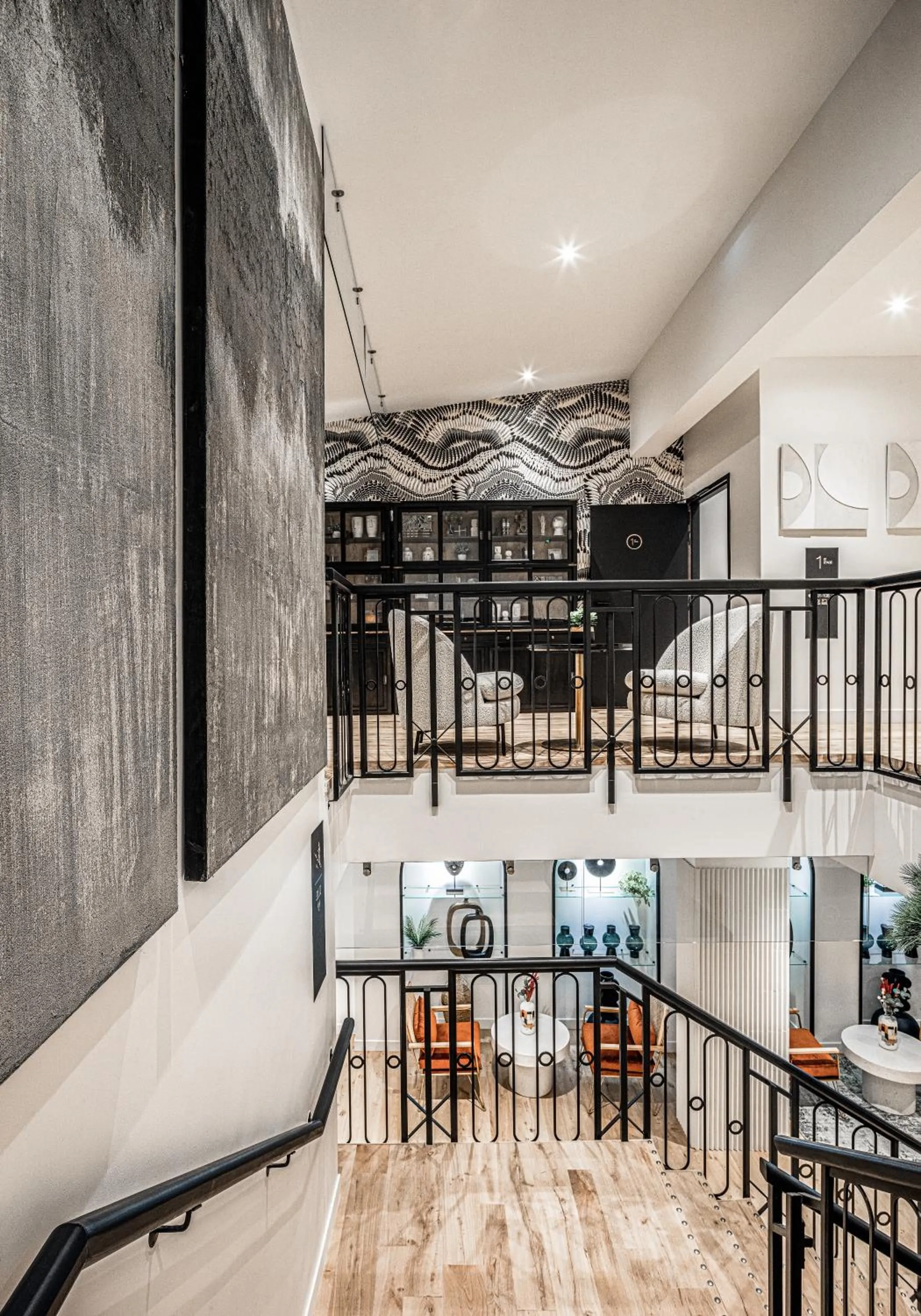 Seating area in Maisons du Monde Hôtel & Suites - La Rochelle Vieux Port