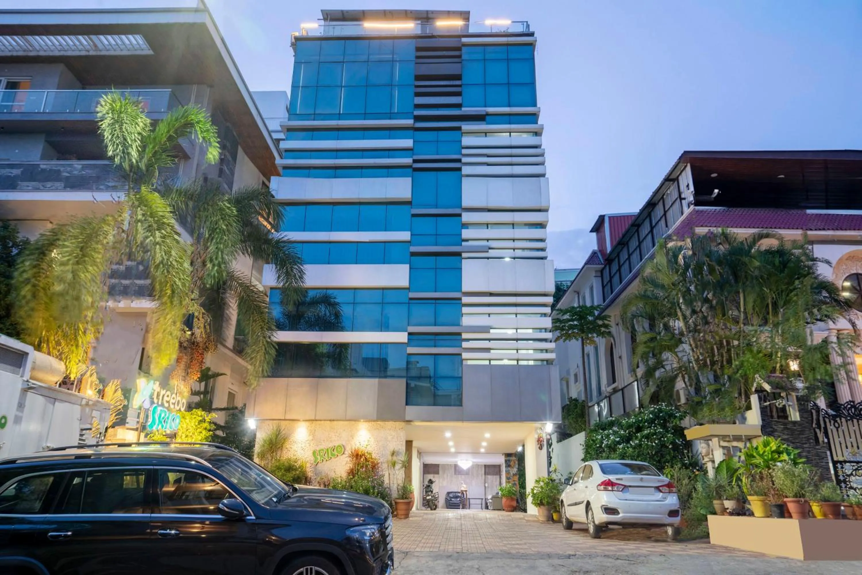 Property building in Treebo Srico, Banjara Hills