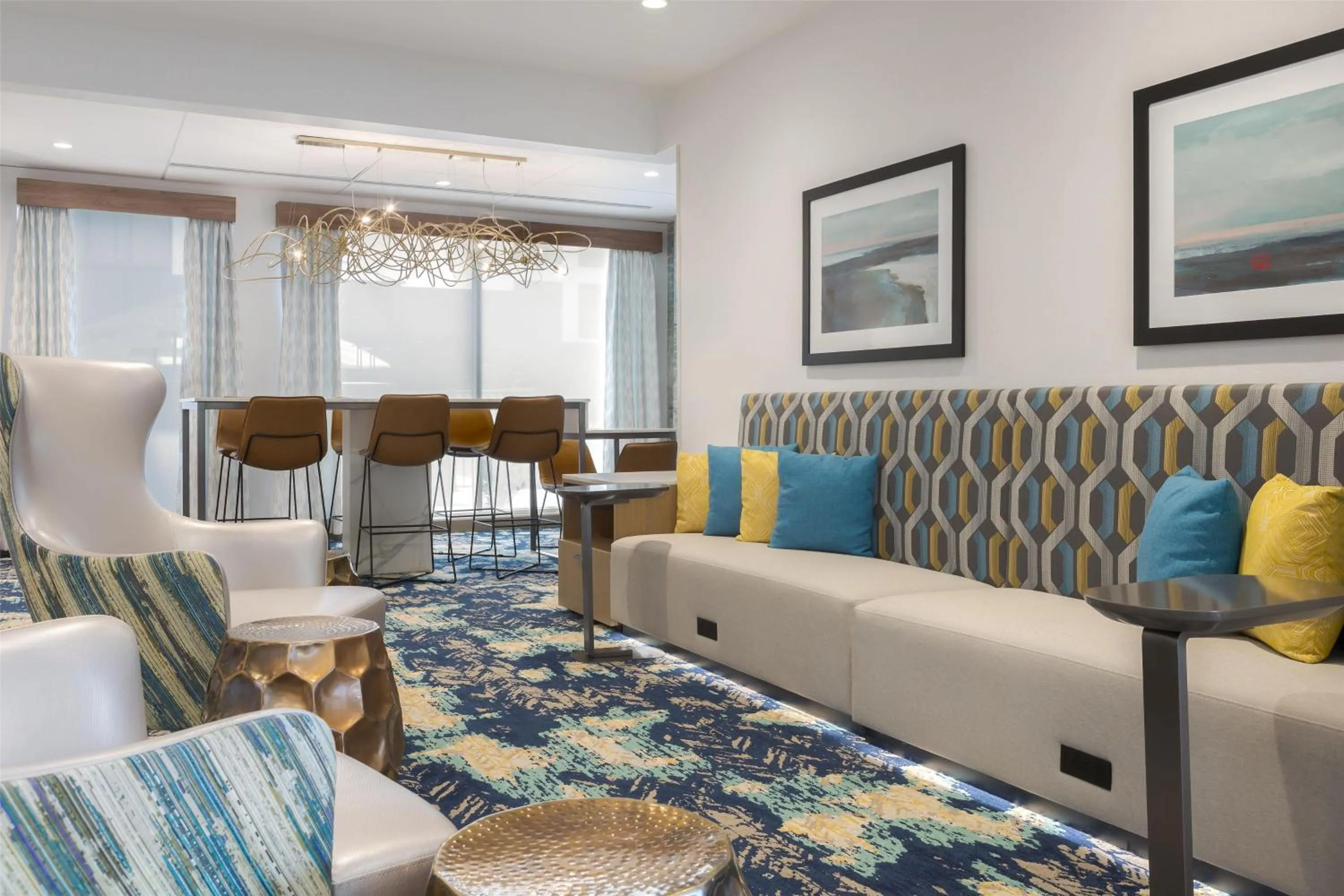 Lobby or reception in Doubletree By Hilton Wilmington, Nc