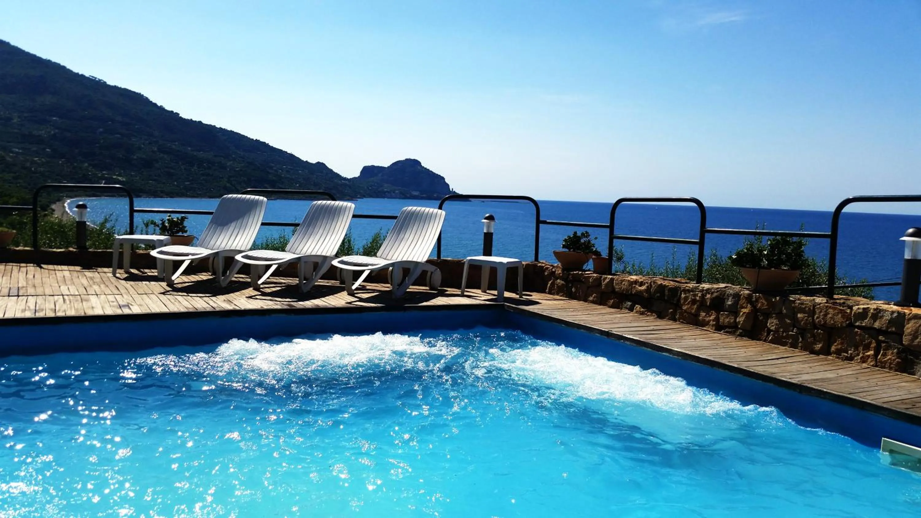 Pool view in CH Exclusive Apartments