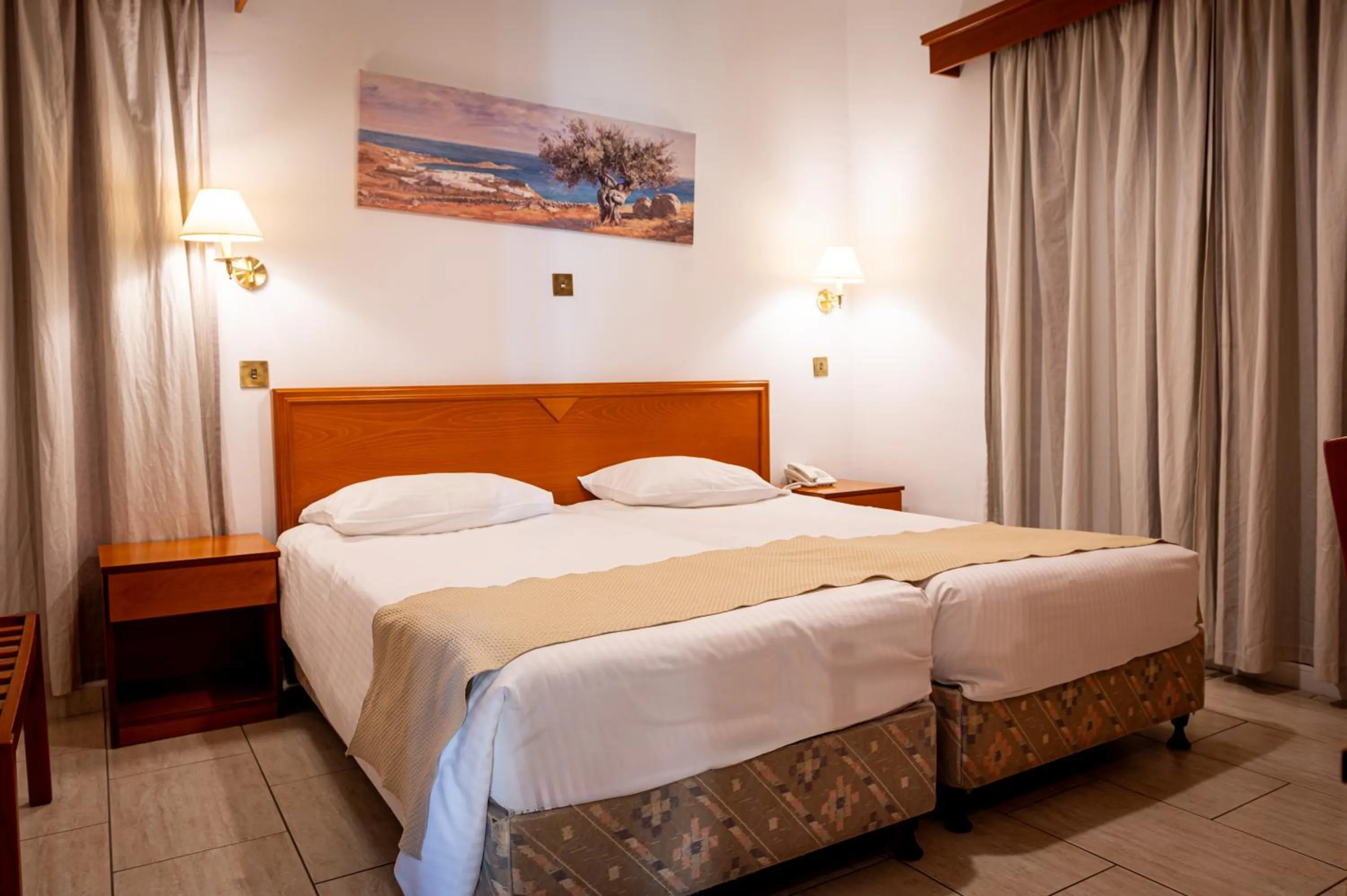 Bed in Kefalos Beach Tourist Village